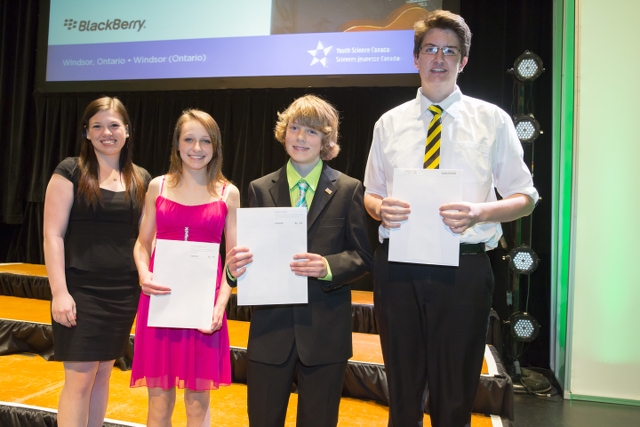 Canada-Wide Science Fair winners