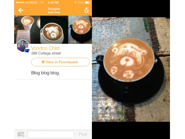 Swarm for iOS update