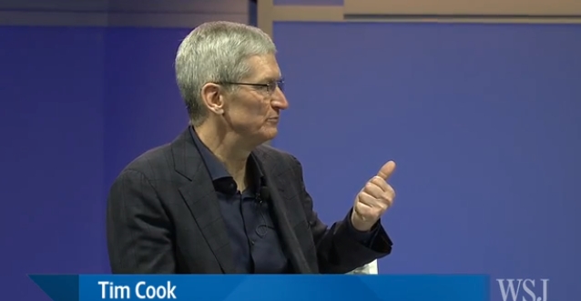 Tim Cook WSJDLive