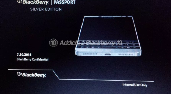 BlackBerry Passport Silver Edition