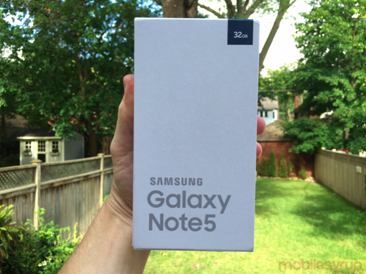 samsung galaxy note 5