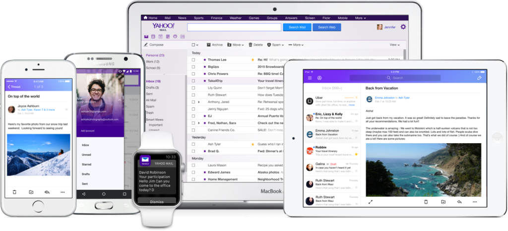 Yahoo reveals revamped Mail app with new interface, password-free login ...