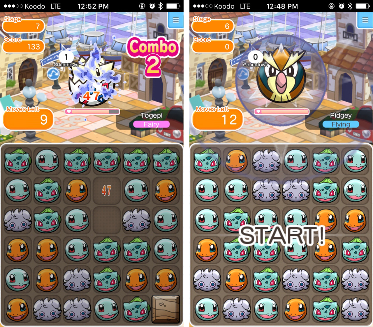 pokemon shuffle