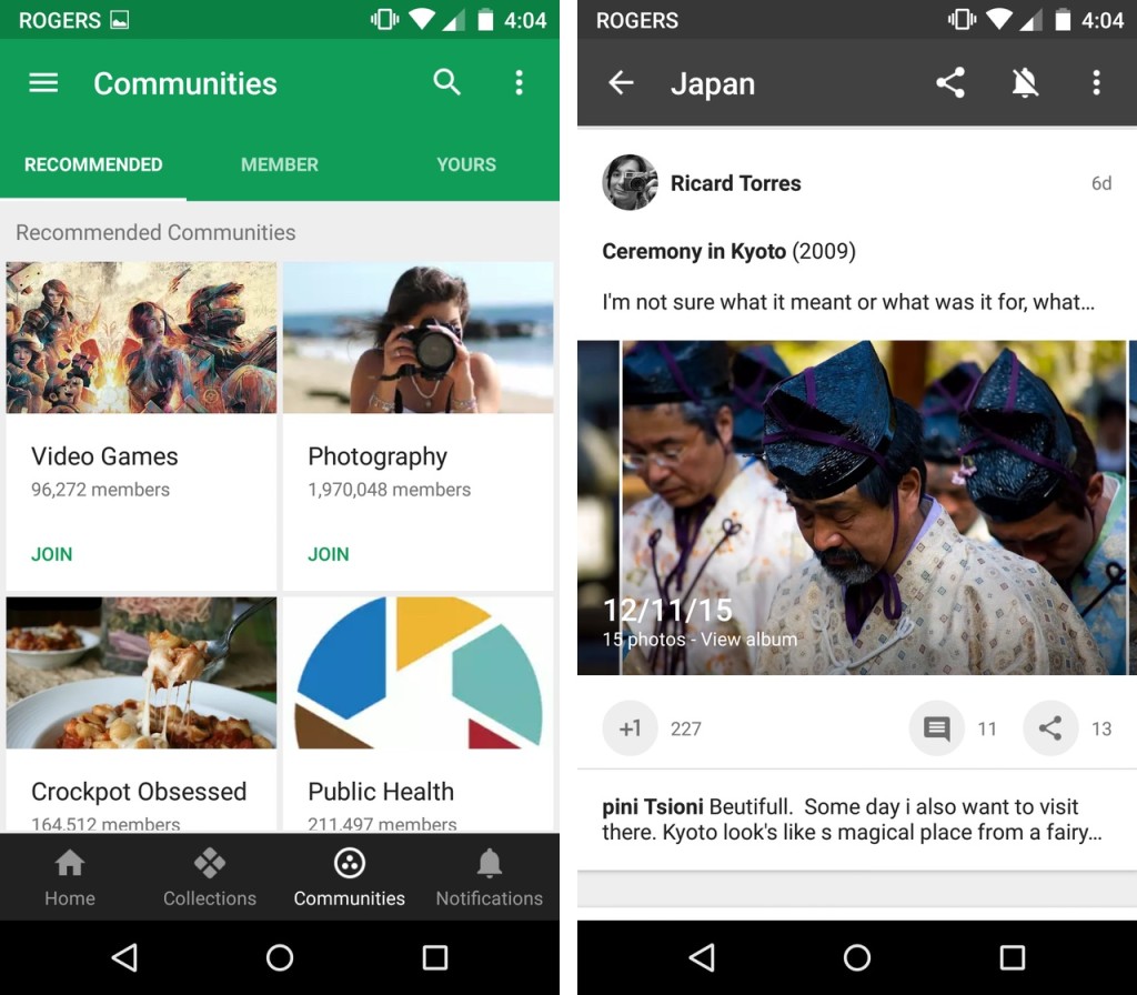 Redesigned Google+ app is beginning to rollout on Android - MobileSyrup