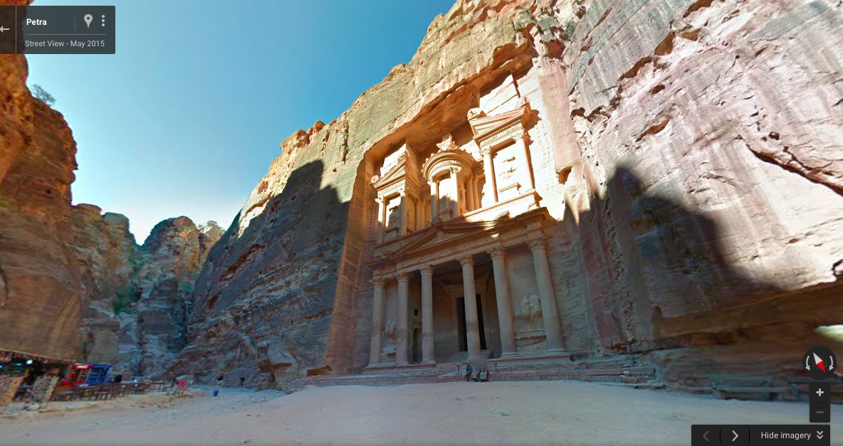 Petra Google Street View