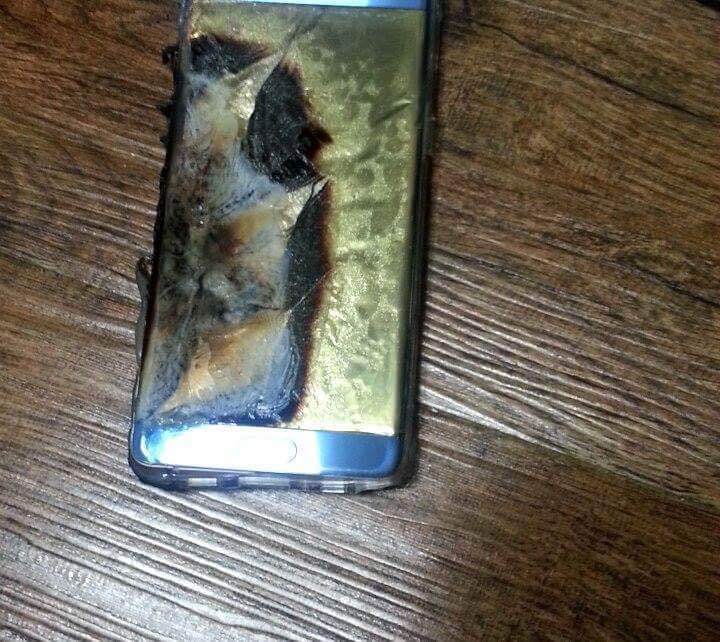 exploded samsung galaxy note 7 2