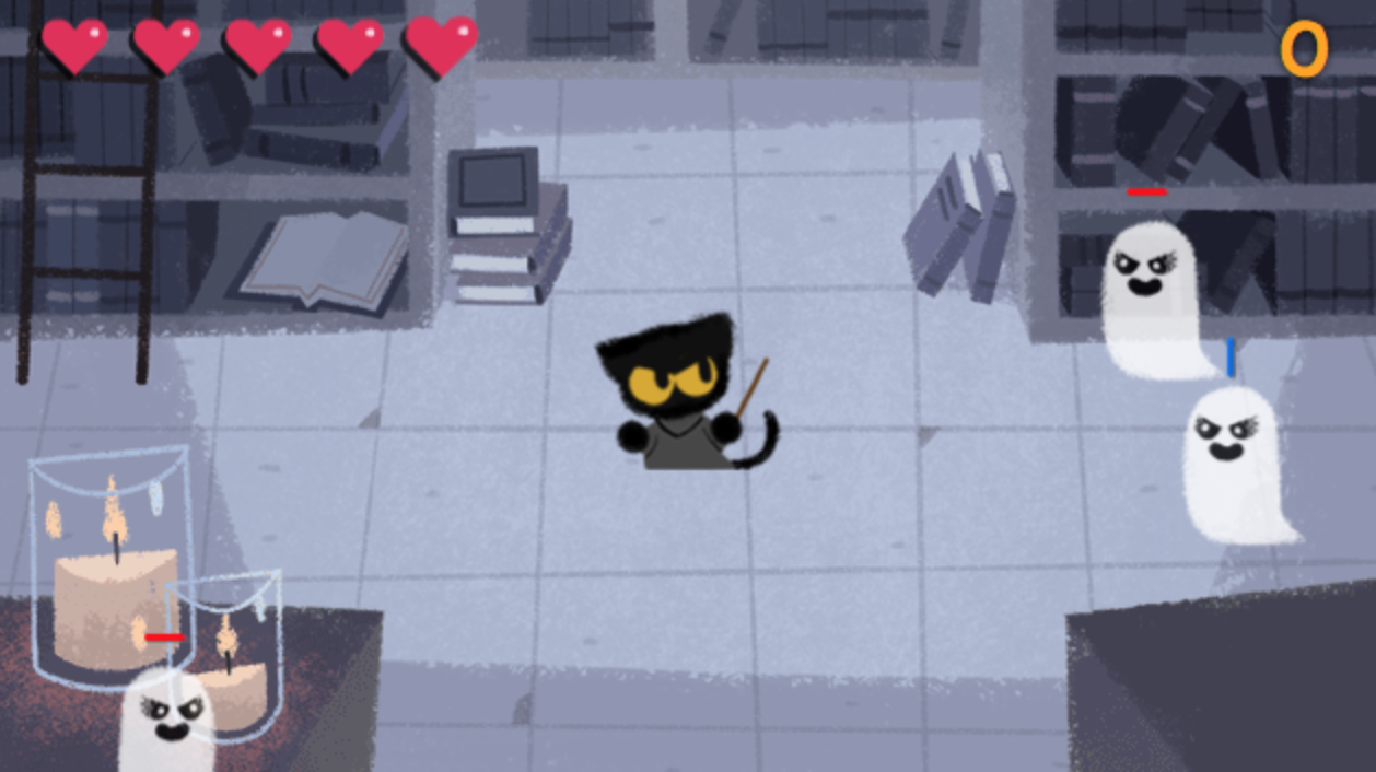 Google Halloween Doodle