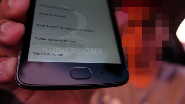 Moto G5 fingerprint sensor