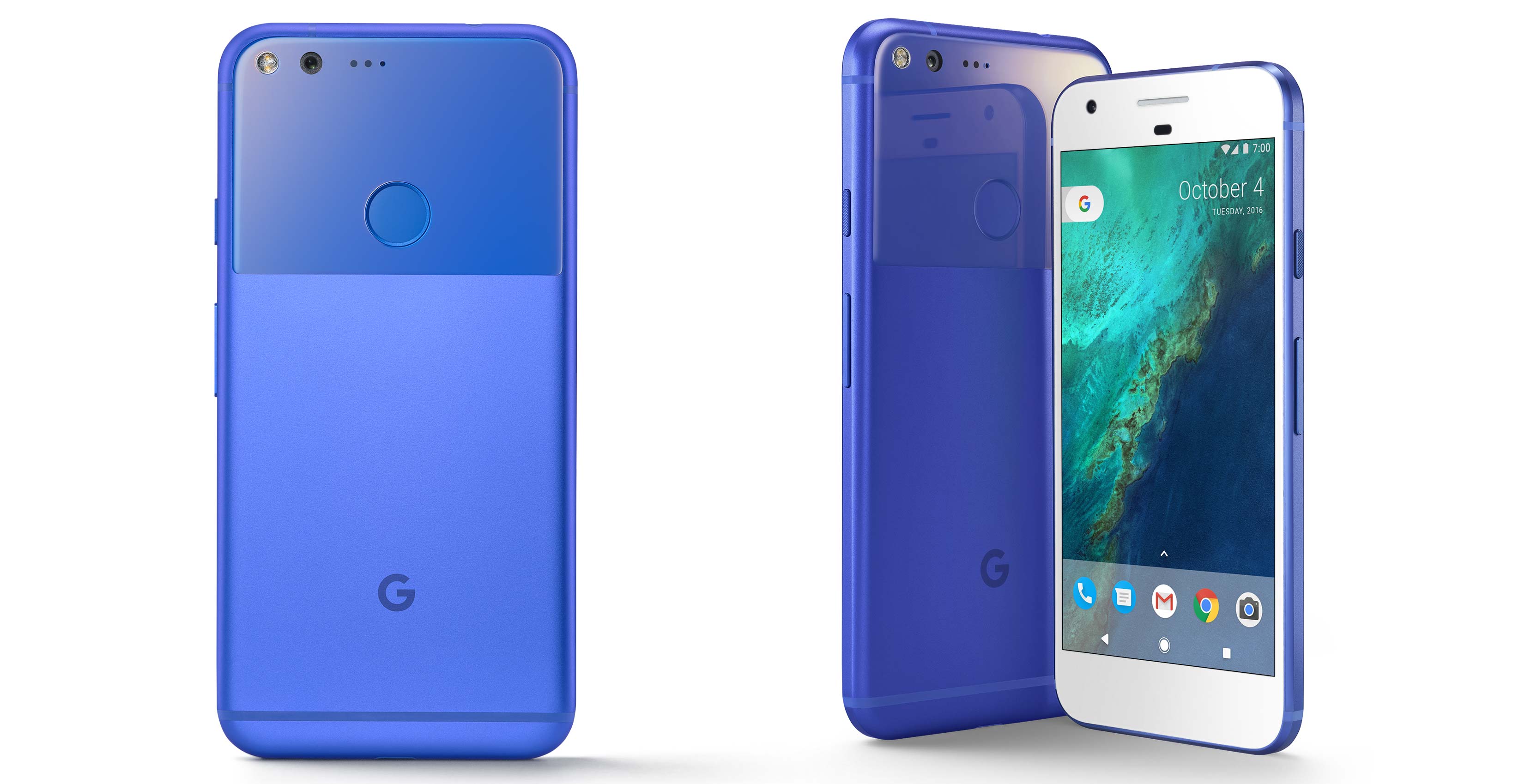 Really Blue Google Pixel