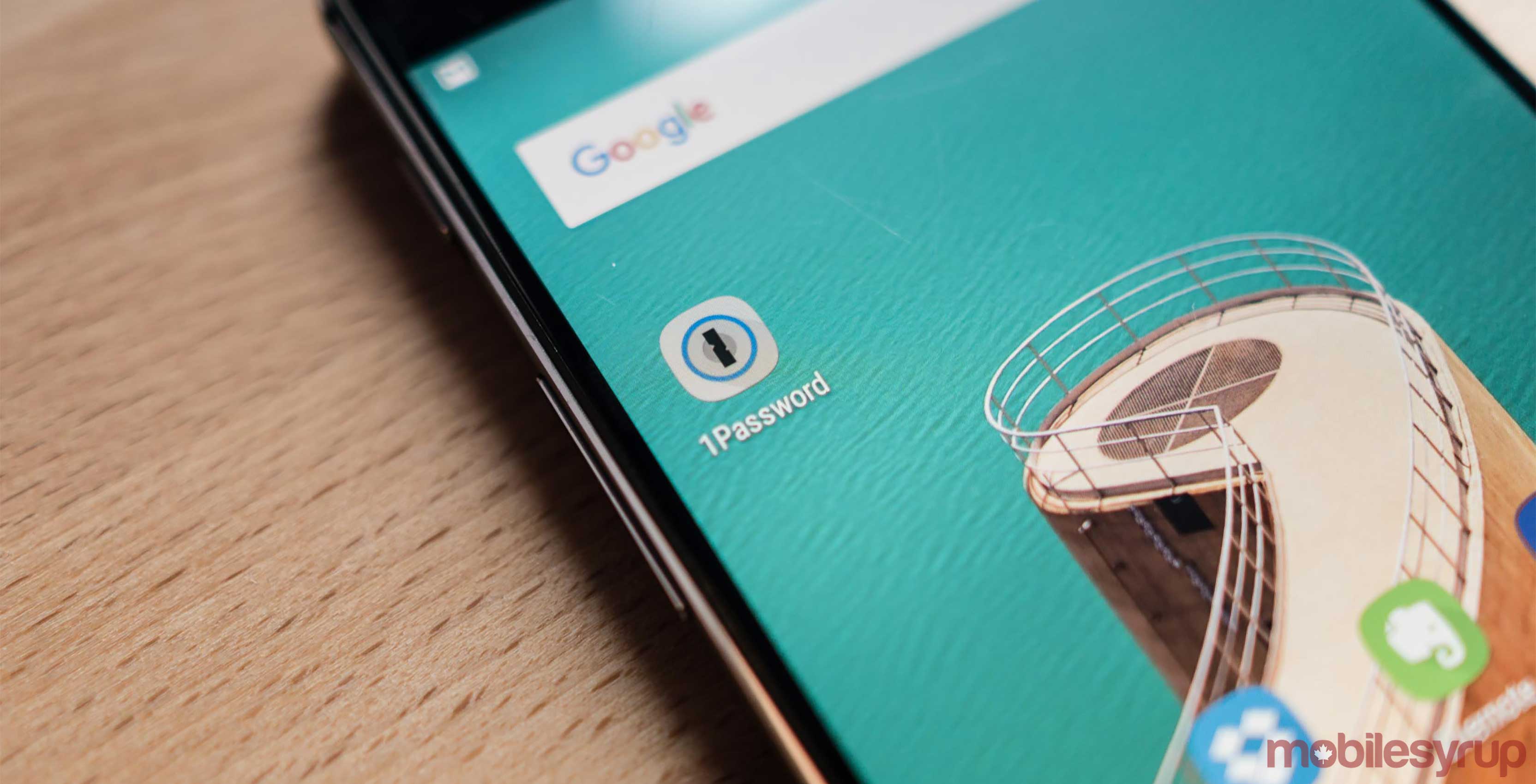 1Password Android O autocomplete
