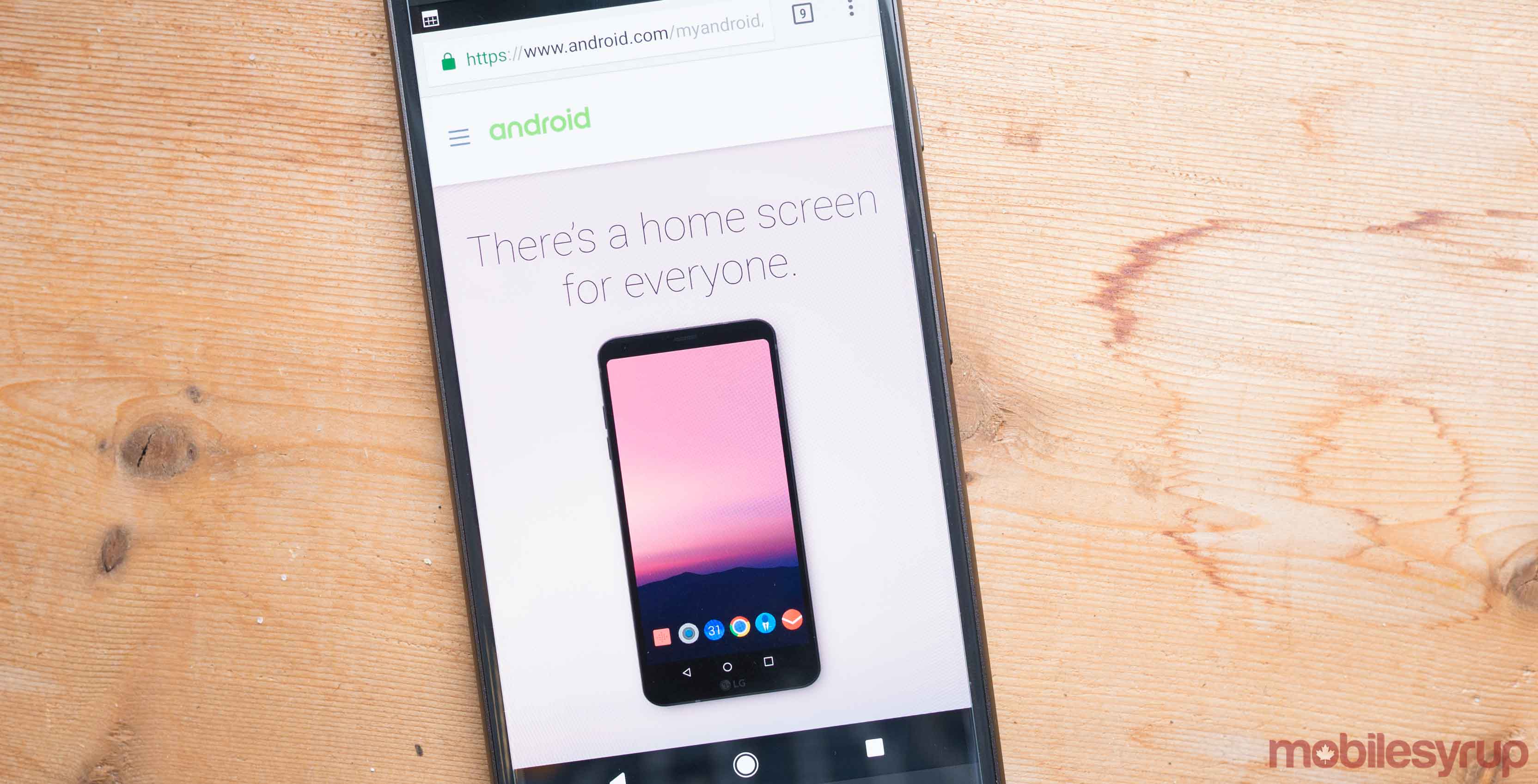 myAndroid custom android skin
