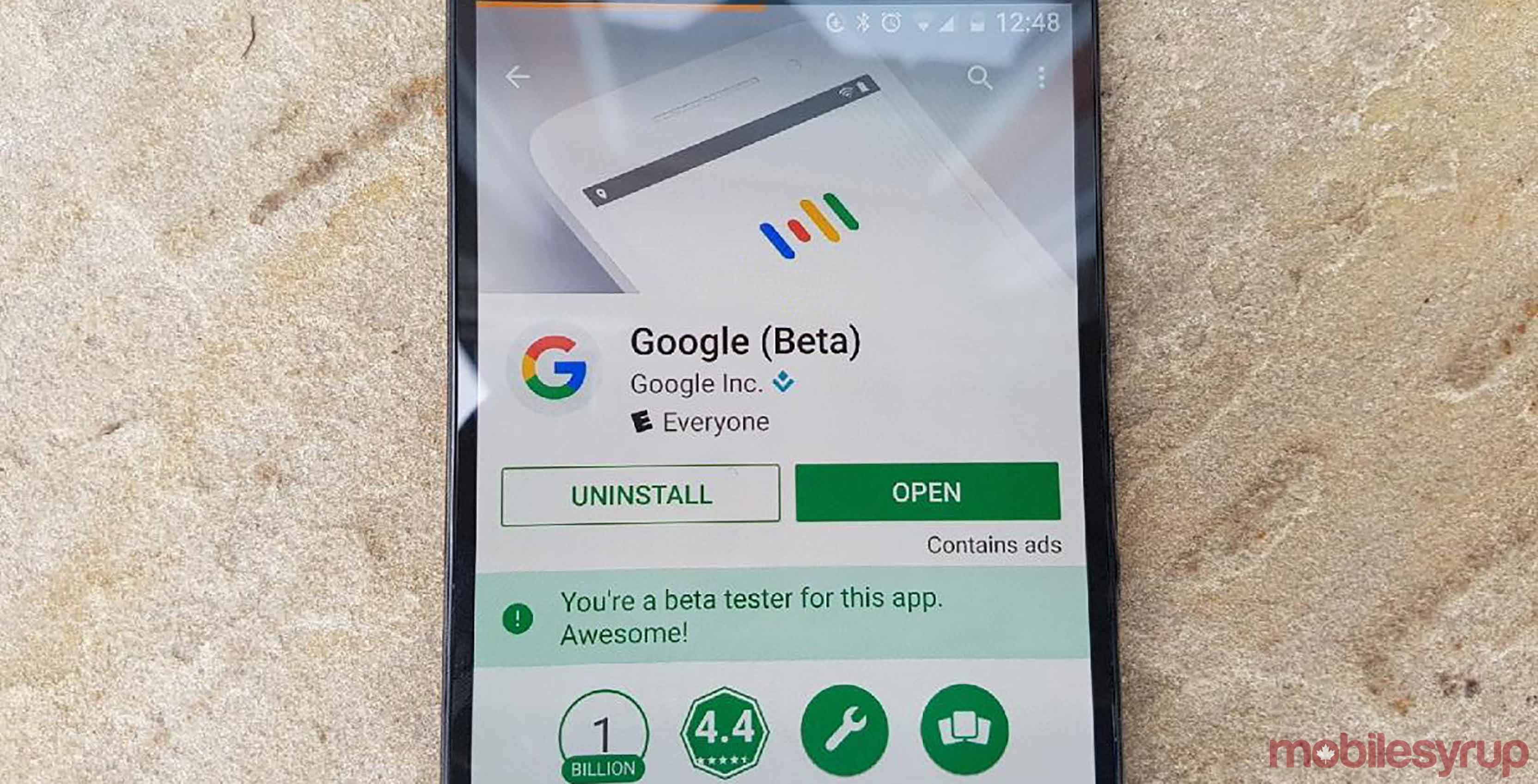 Google beta on the Nexus 6P