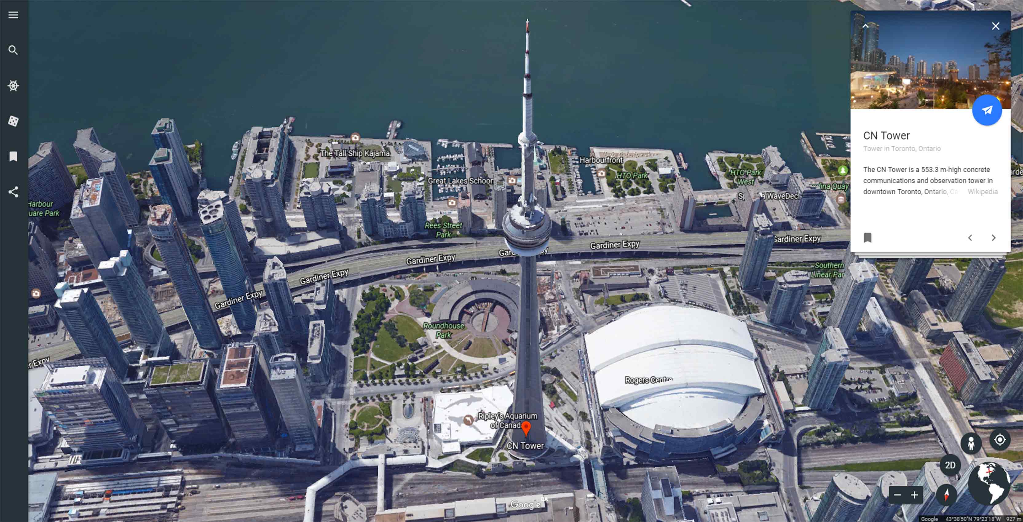 Google Earth updated