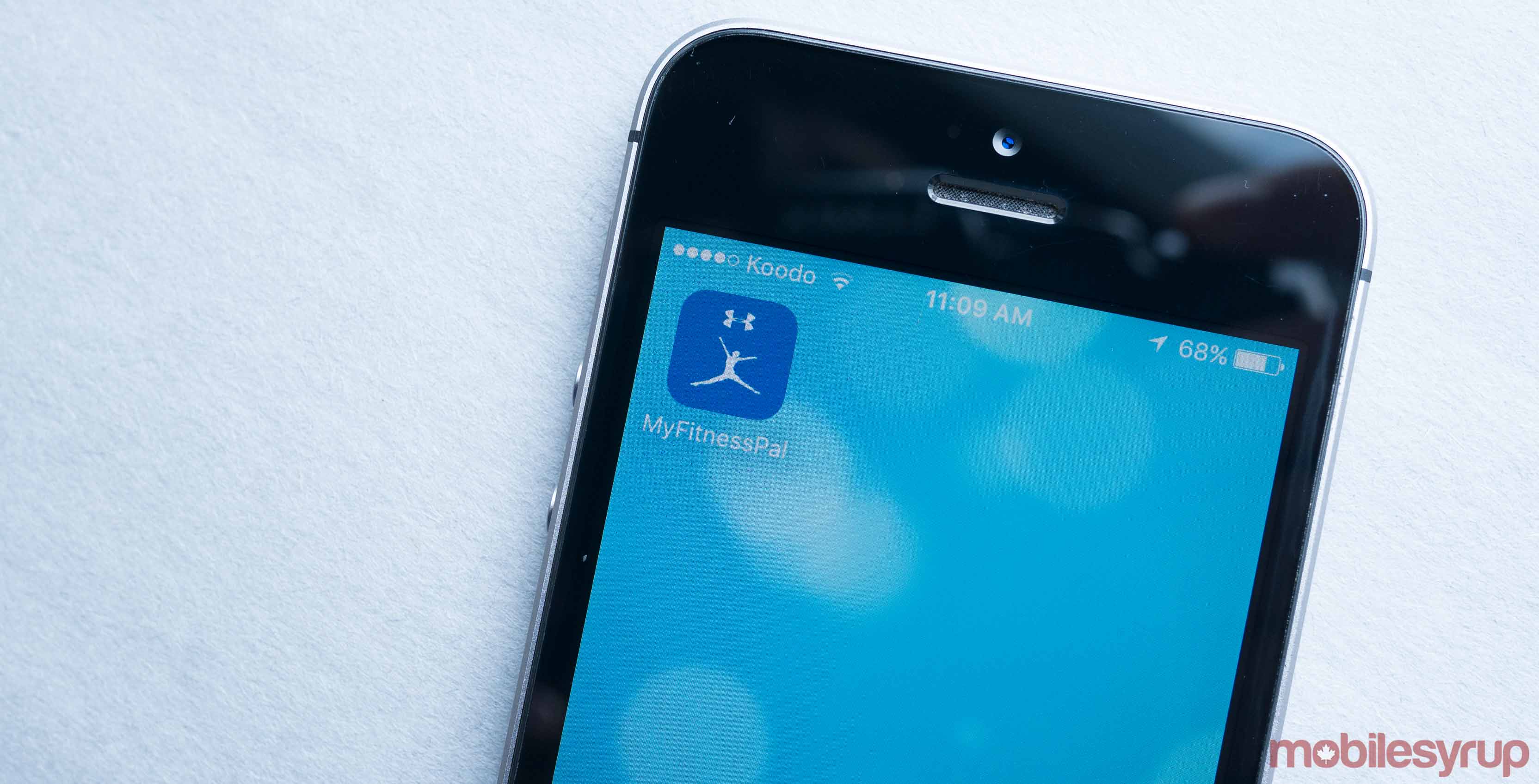 MyFitnessPal iPhone