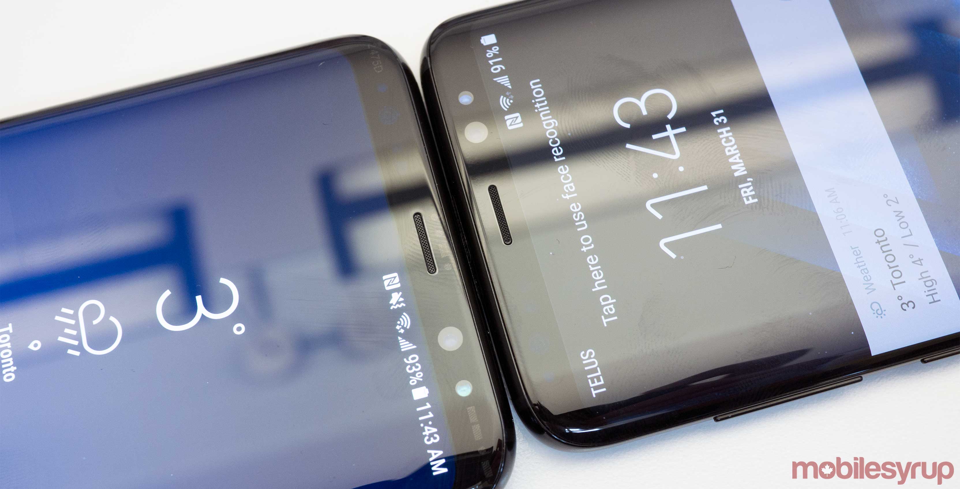 Samsung Galaxy S8 and Galaxy S8+
