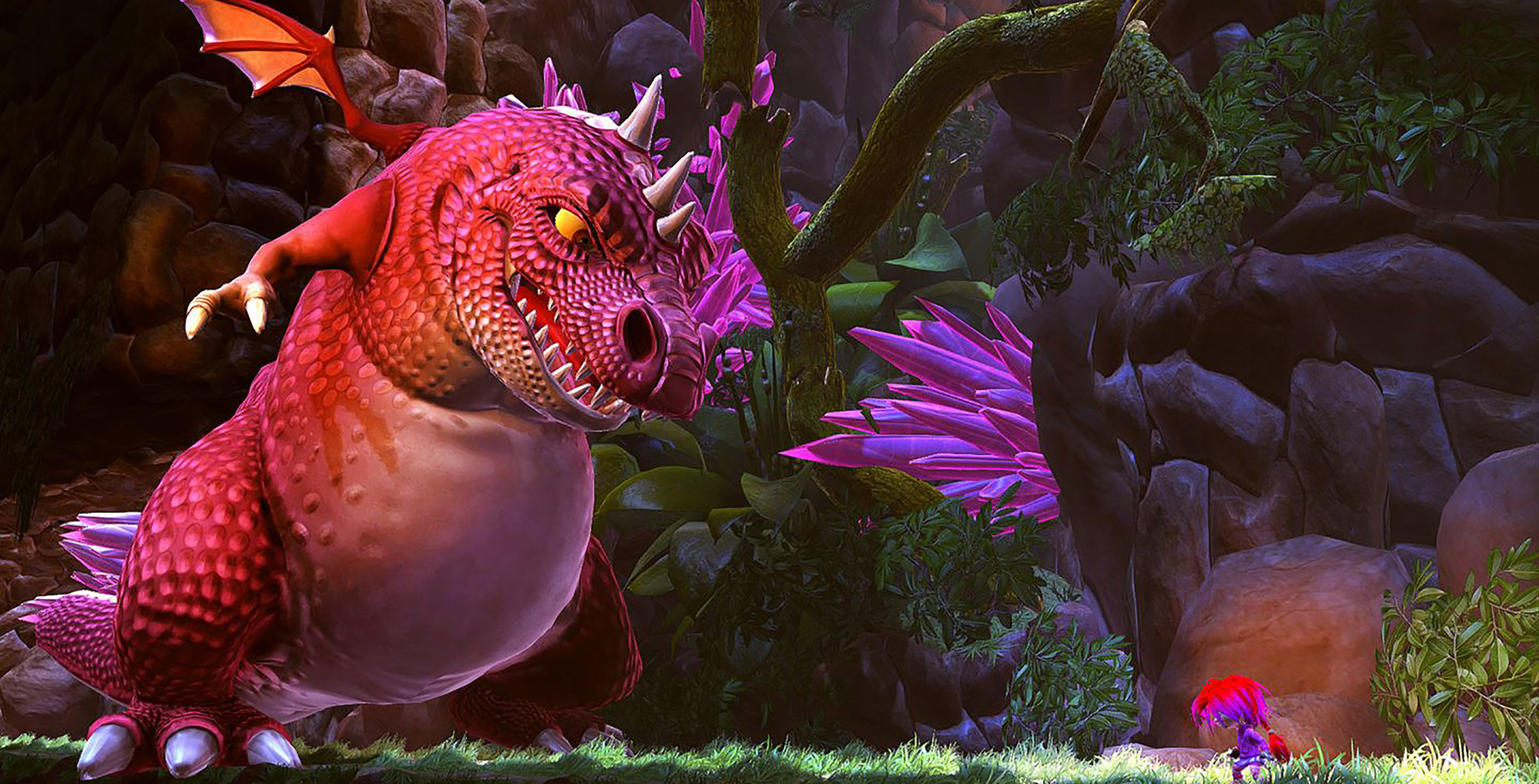 Giana sSisters: Twisted Dreams Director's Cut; Giana versus dragon