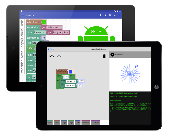 learning python programming: google blockly and python... Google releases code education tool Blockly on Android and iOS