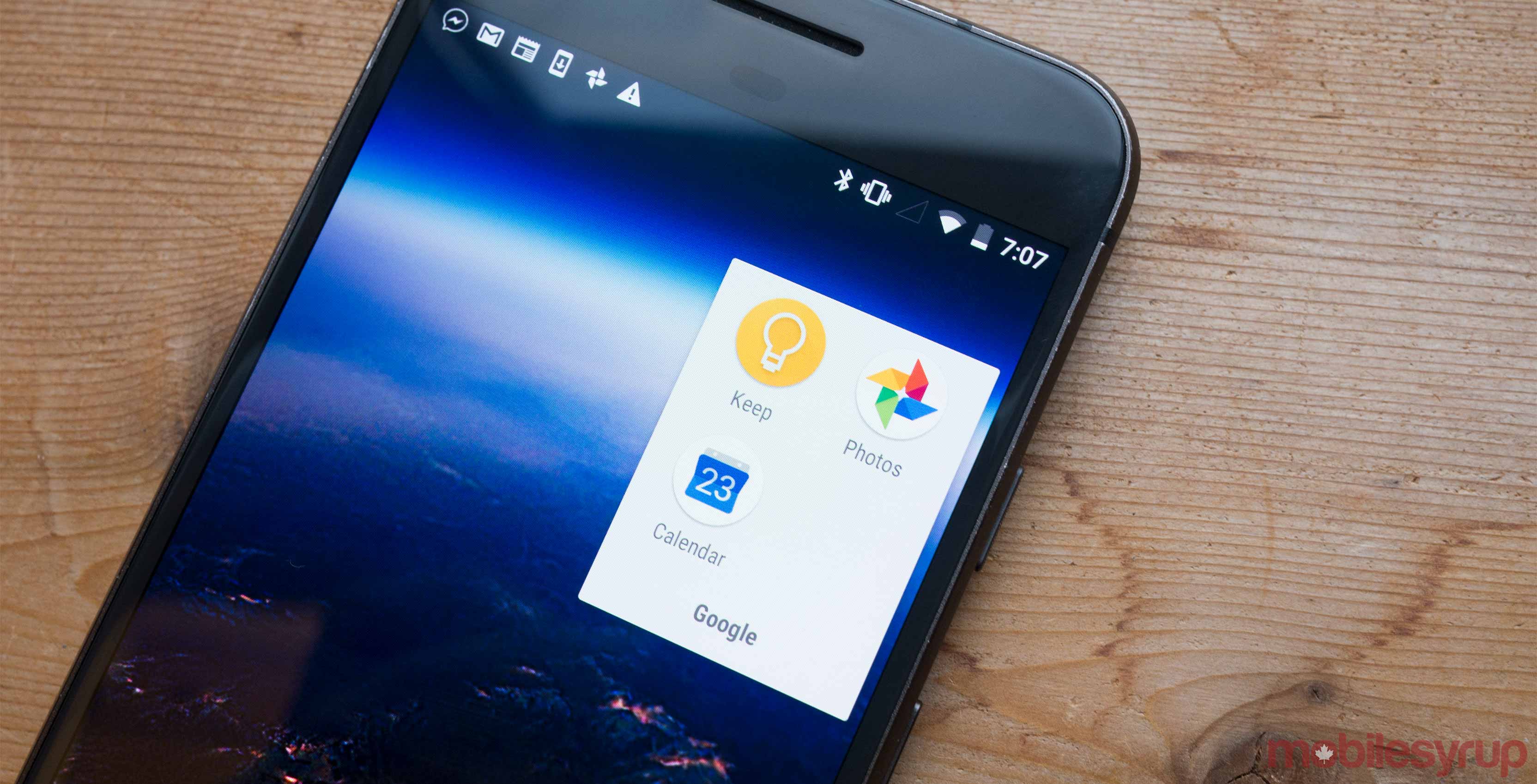 Google Photos on phone