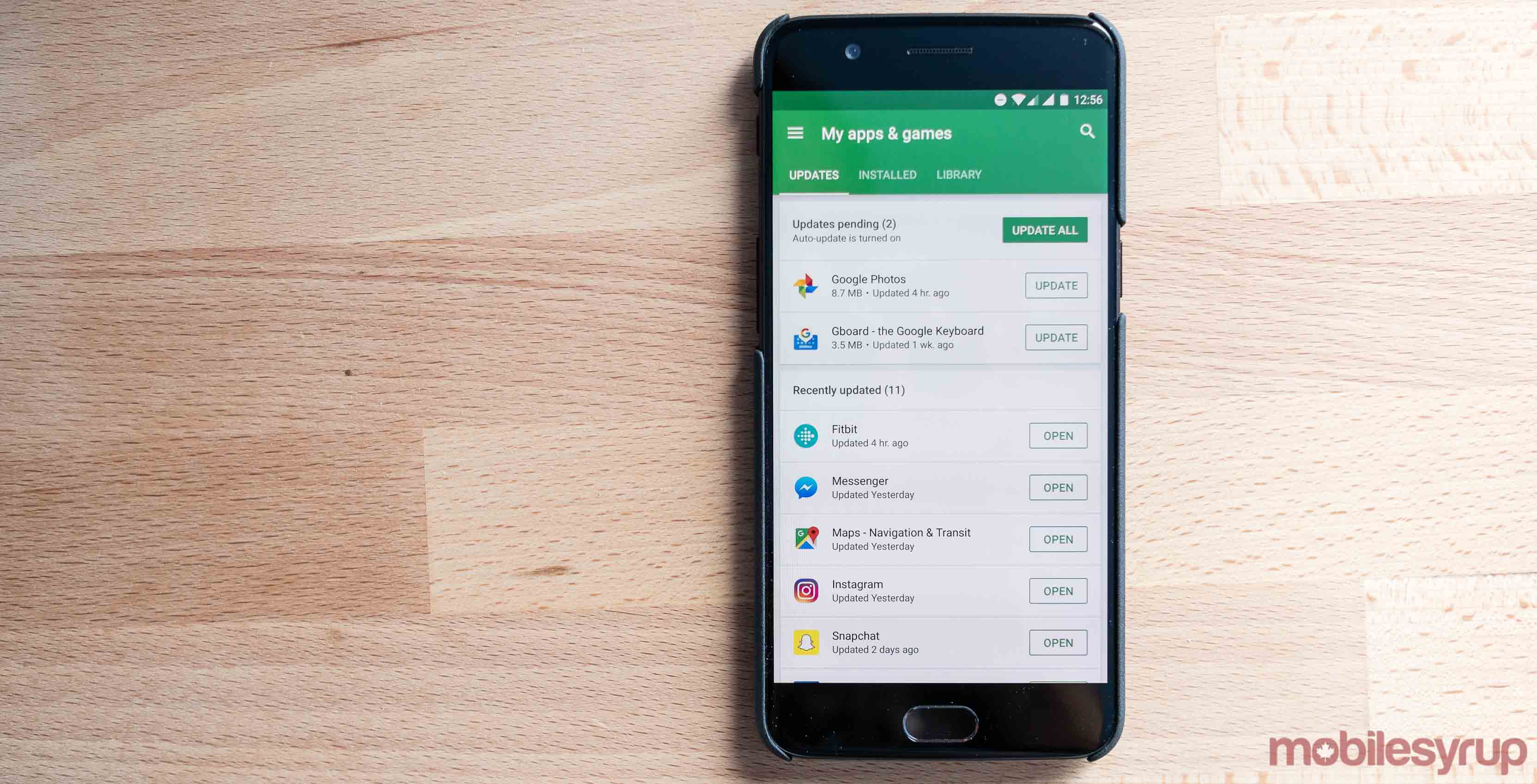 Google Play storefront