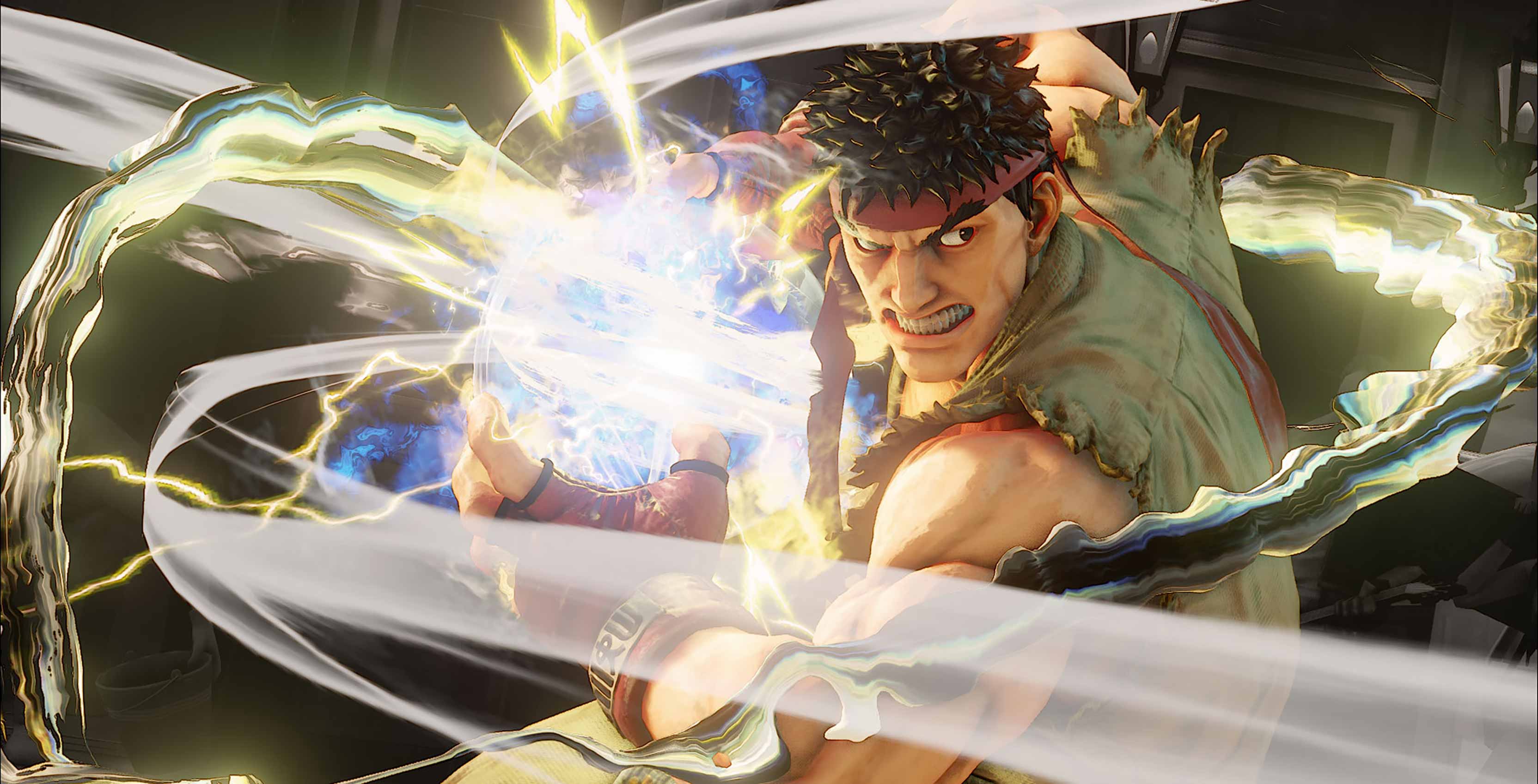 Street Fighter V Ryu Hadoken