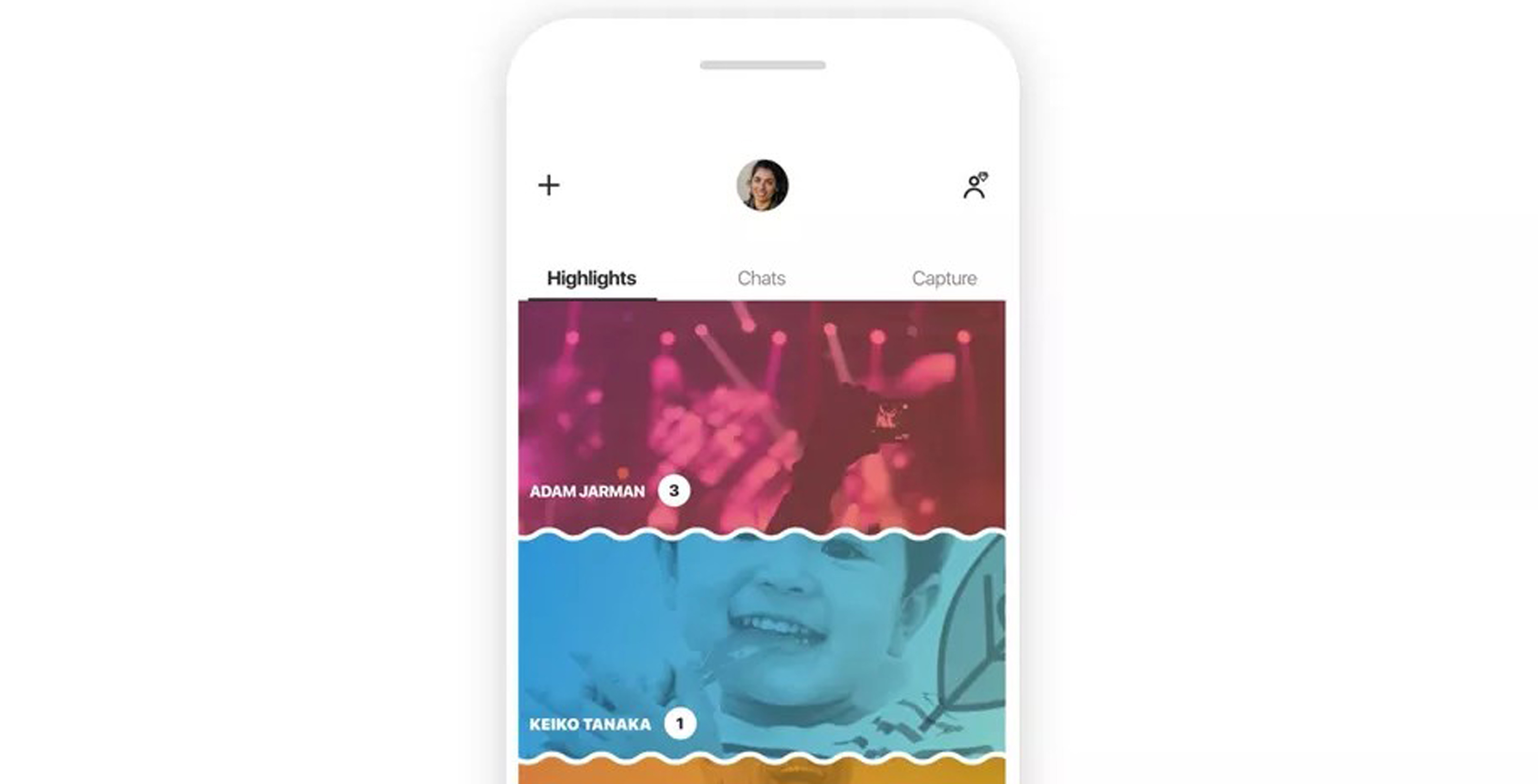 New Skype iOS design