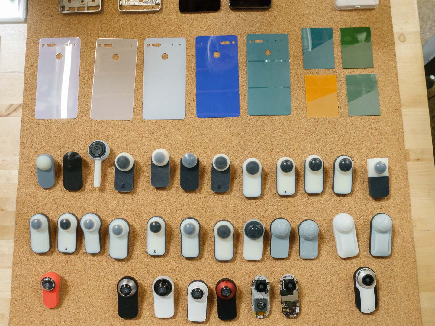 Essential 360 Camera prototypes