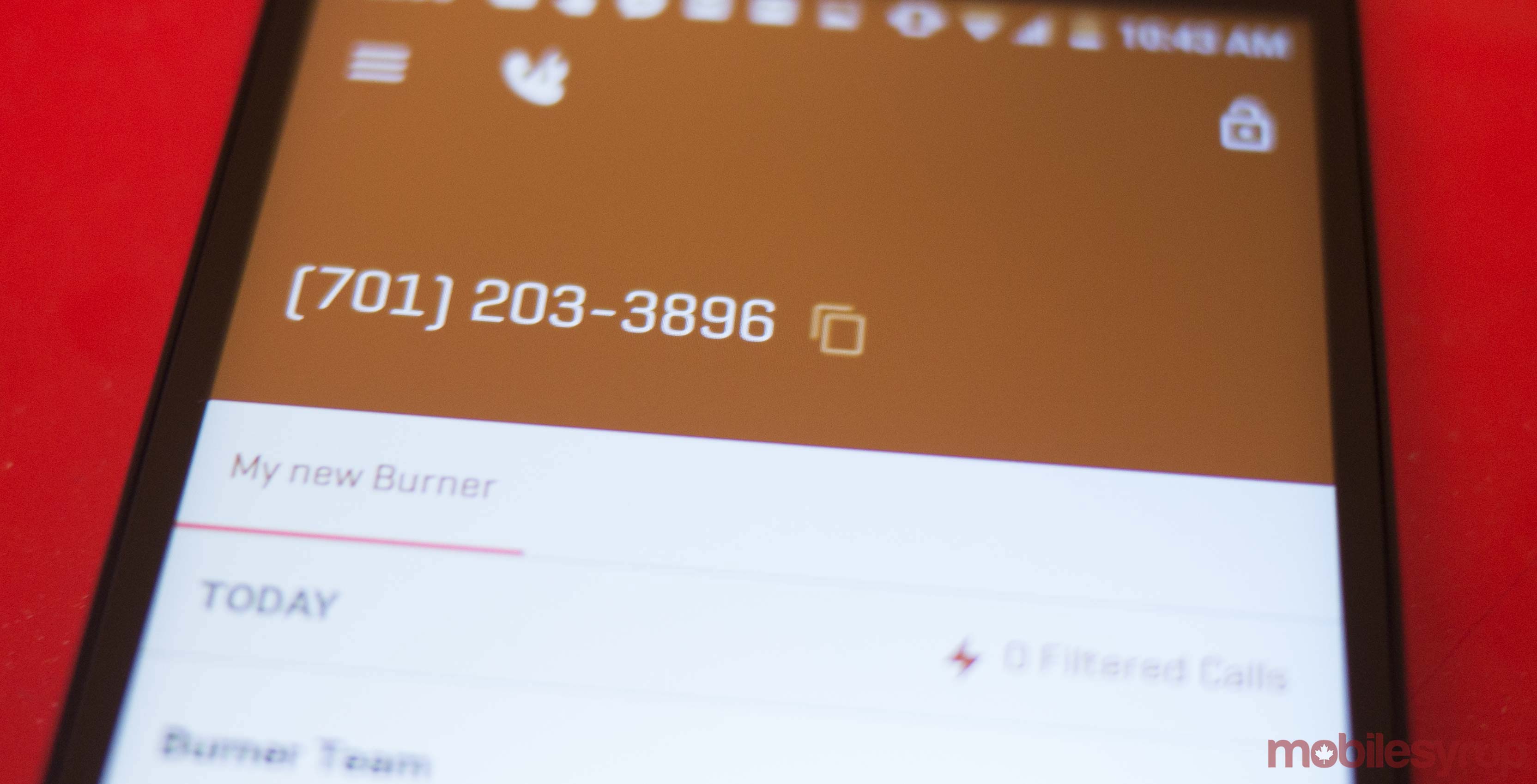 The Burner App
