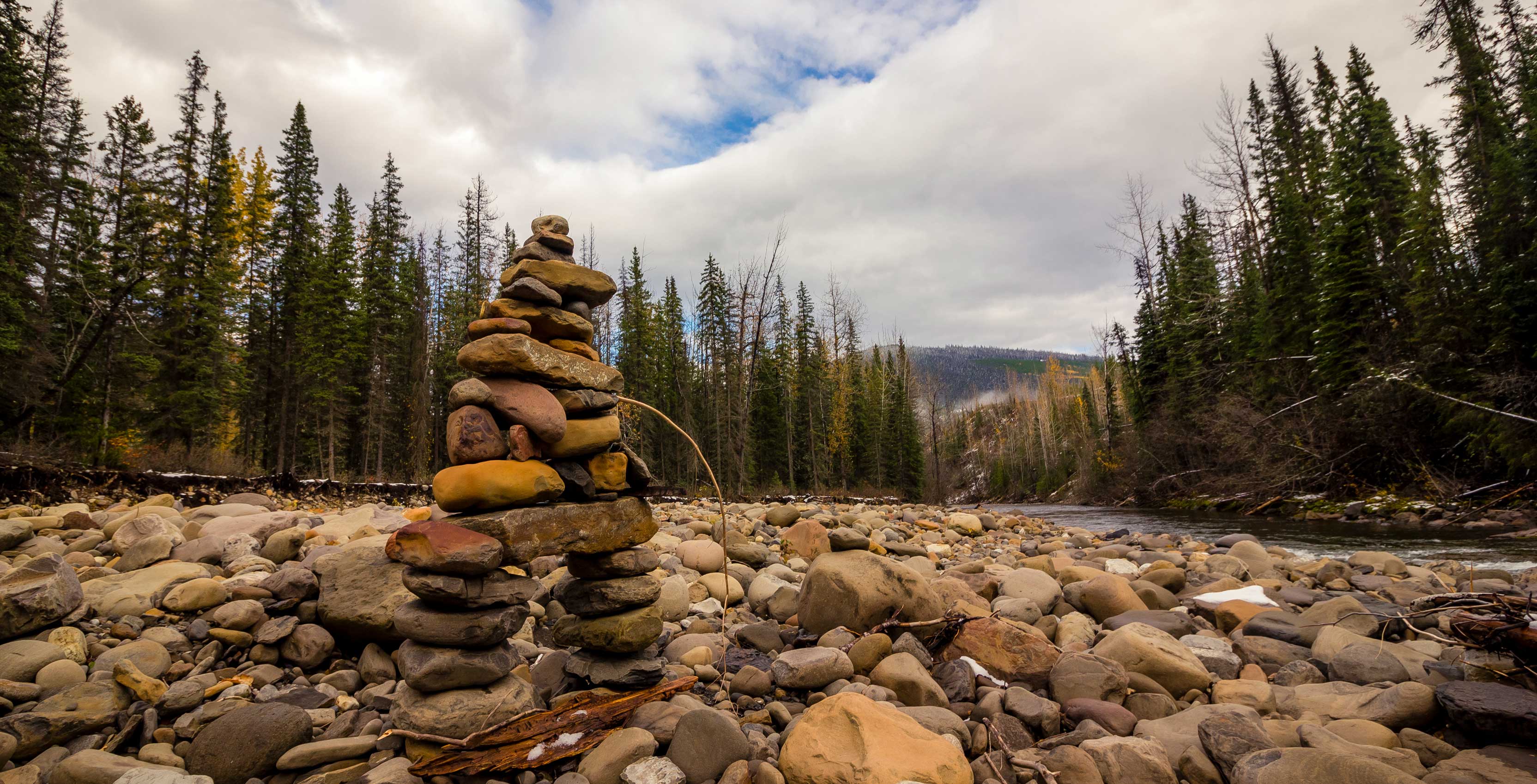 An image of an inuksuk
