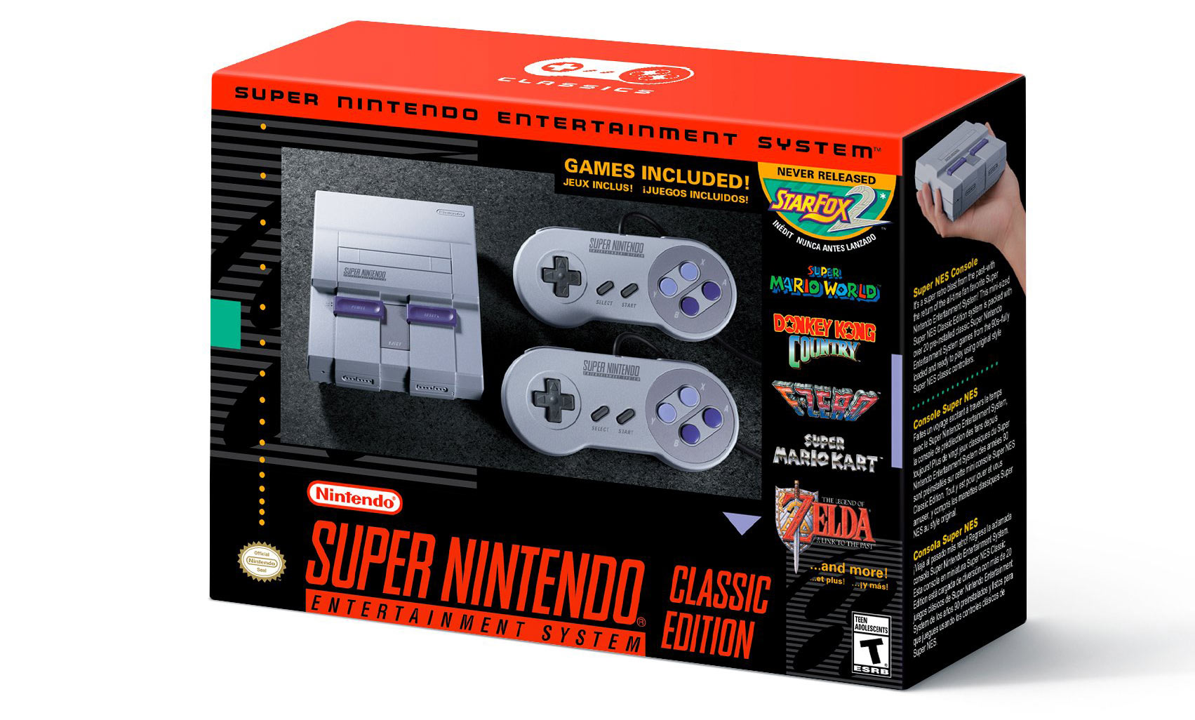 SNES Classic box