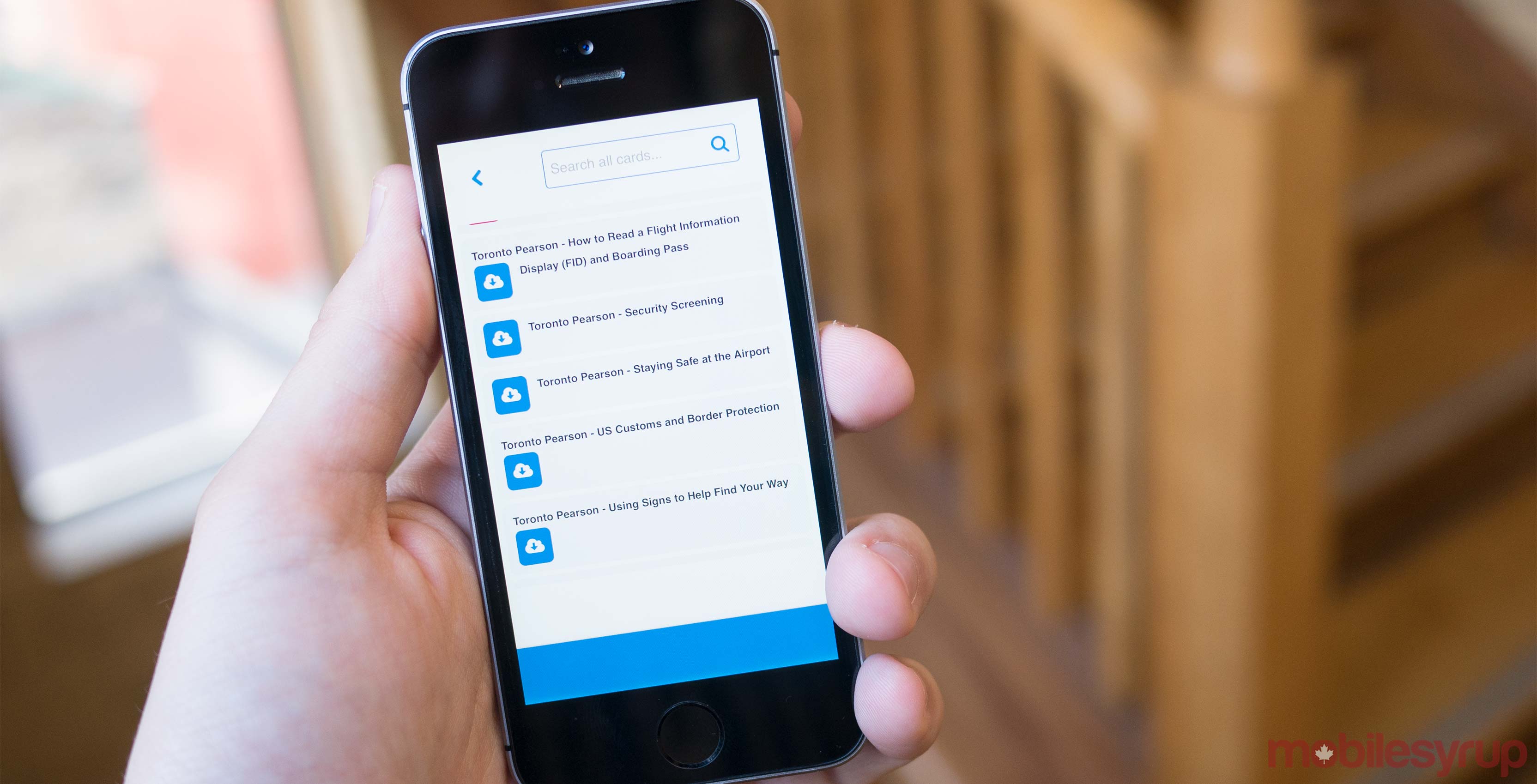 Magnus Cards app on iPhone