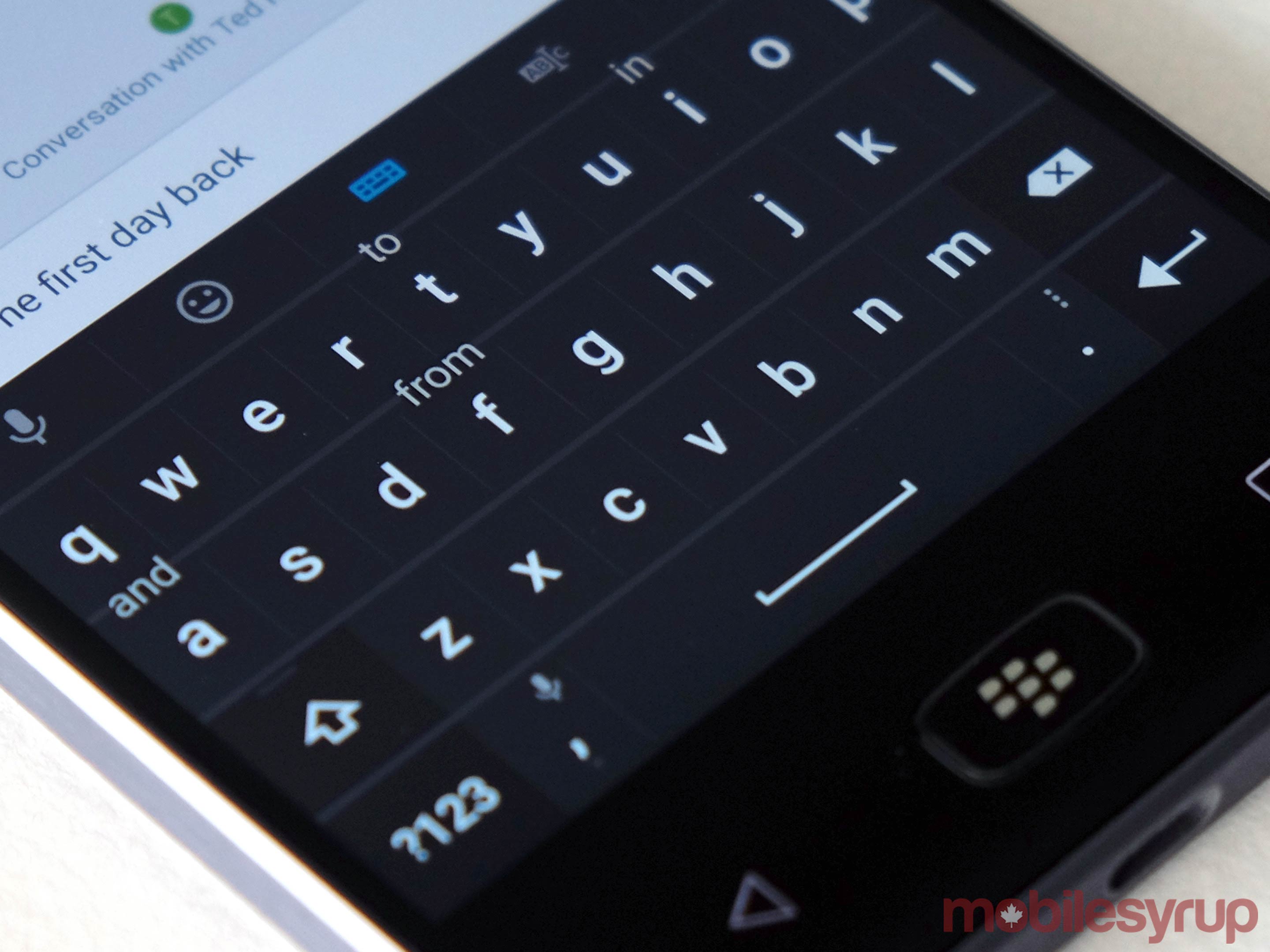 BB Motion keyboard