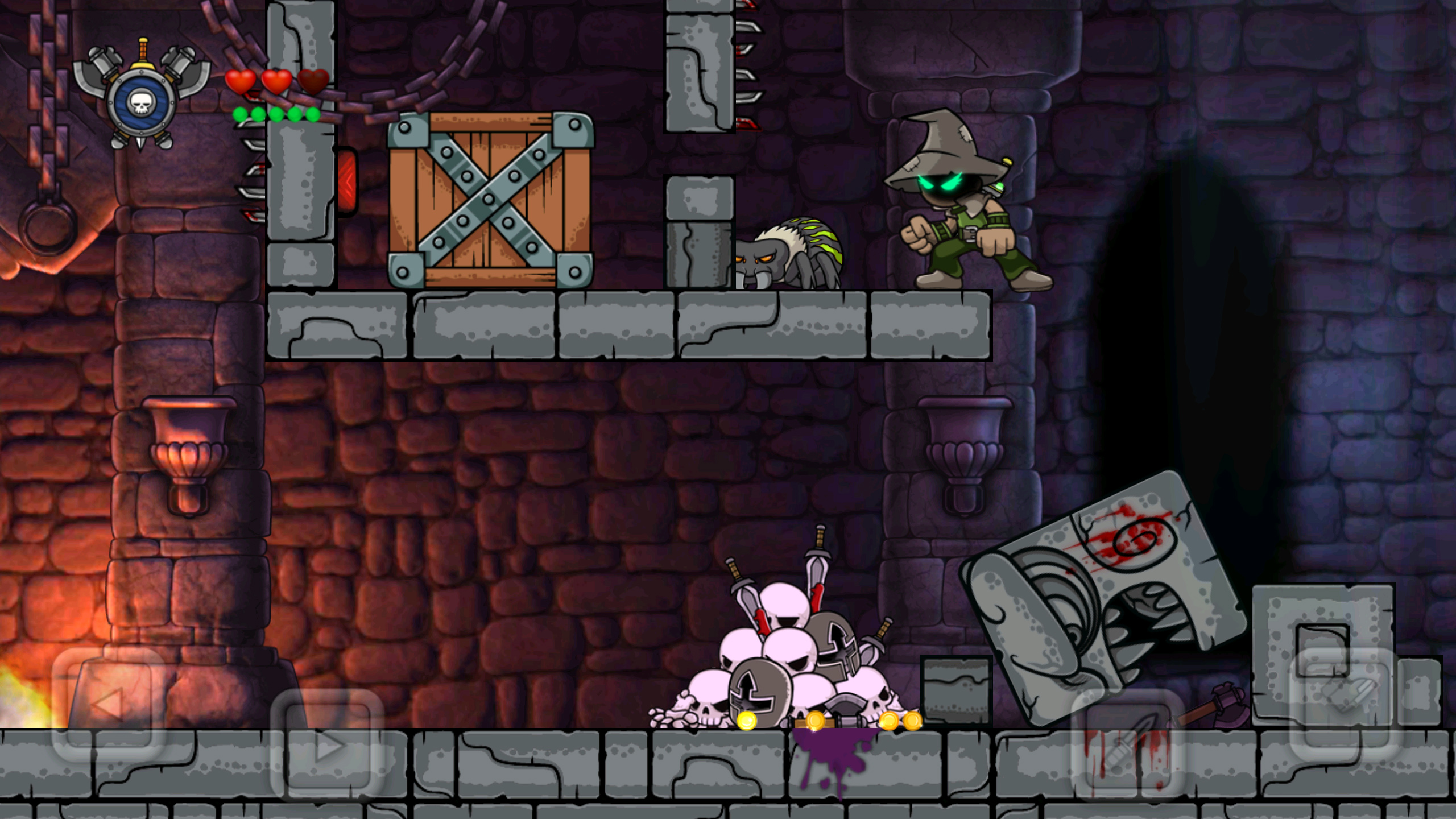 Magic Rampage is an addicting mobile RPG with druids, mages and rogues