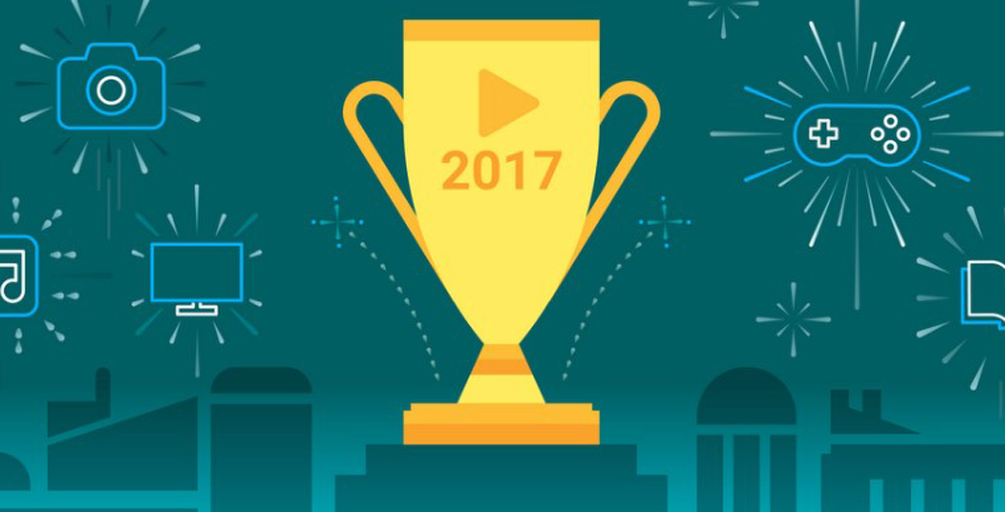 Google's Best of 2017 banner