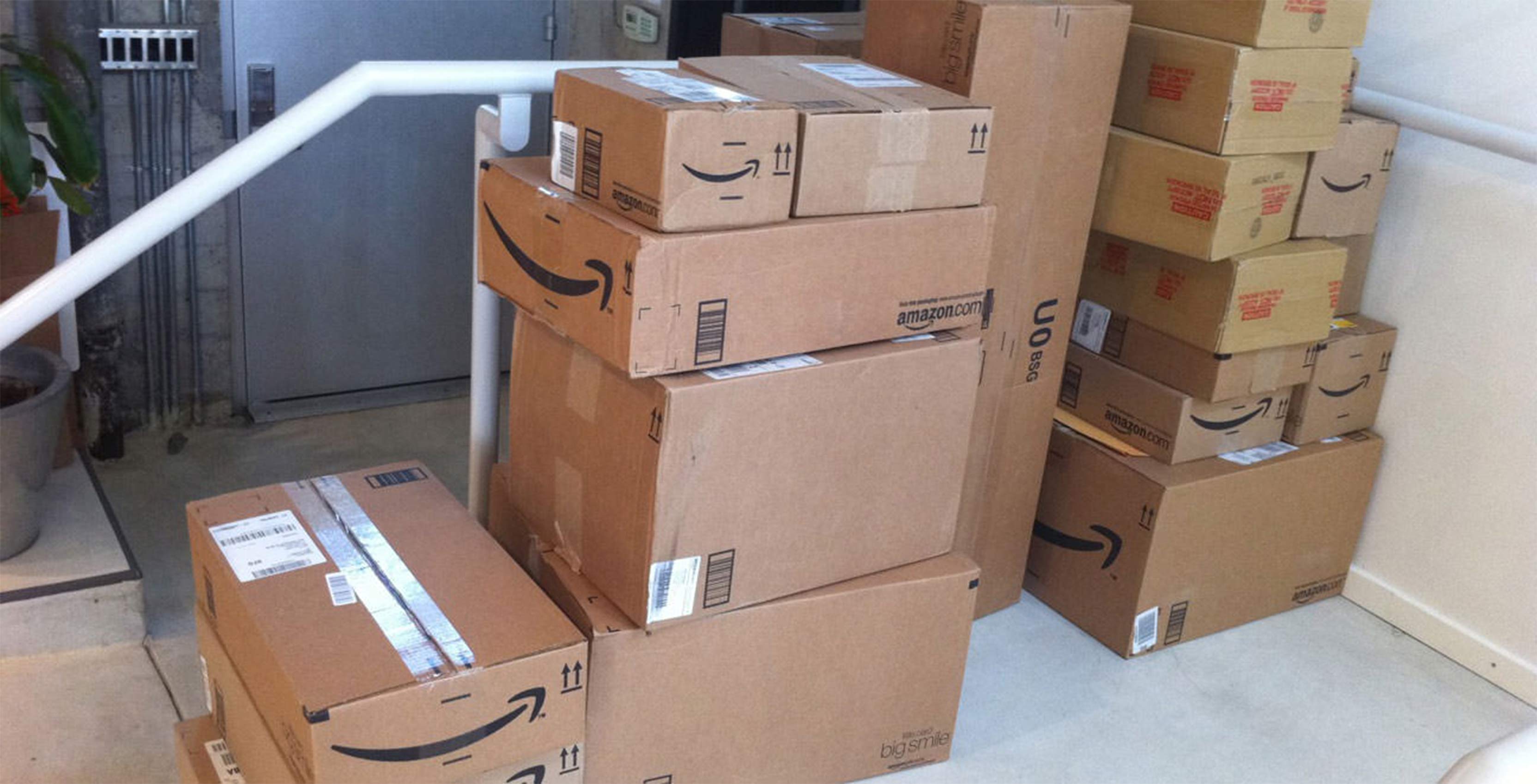 Amazon Prime boxes