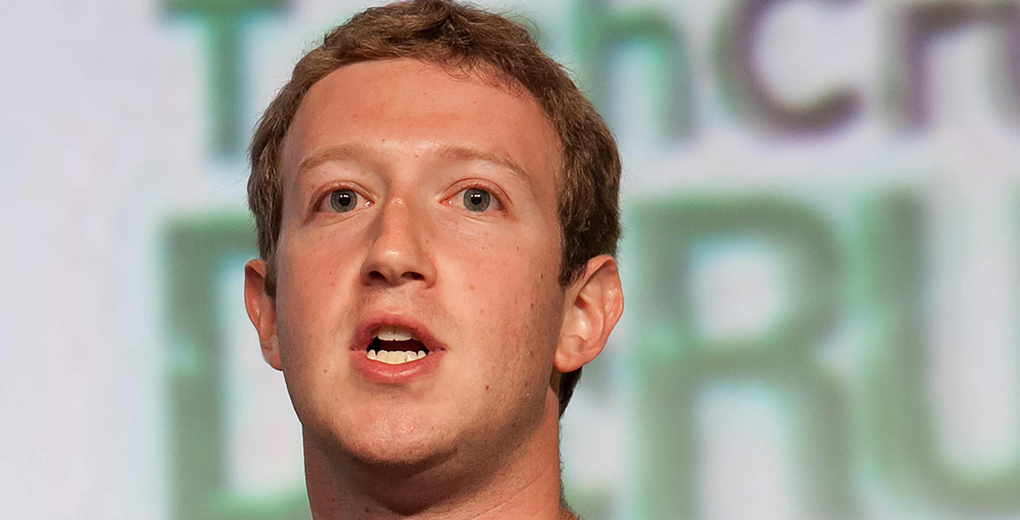 Mark Zuckerberg face
