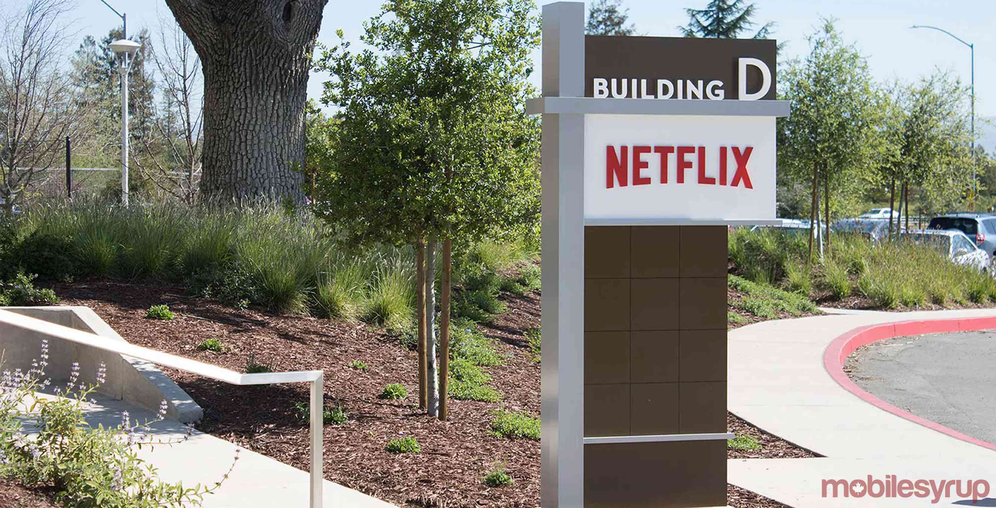 Netflix sign