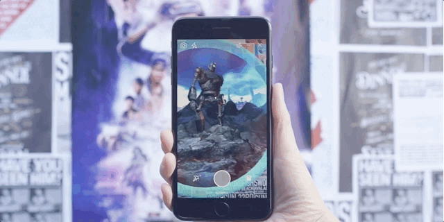Facebook Iron Giant AR