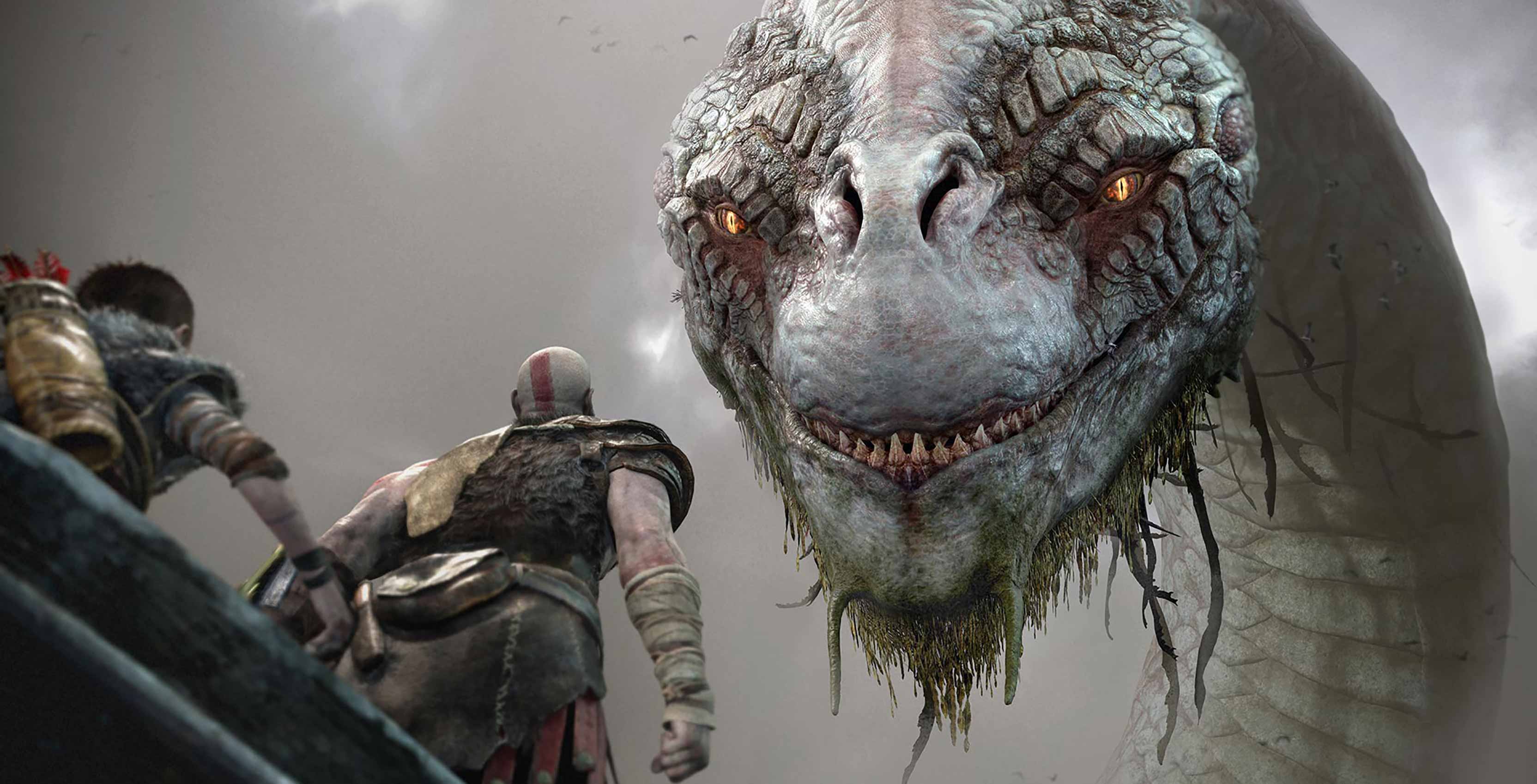 God of War World Serpent
