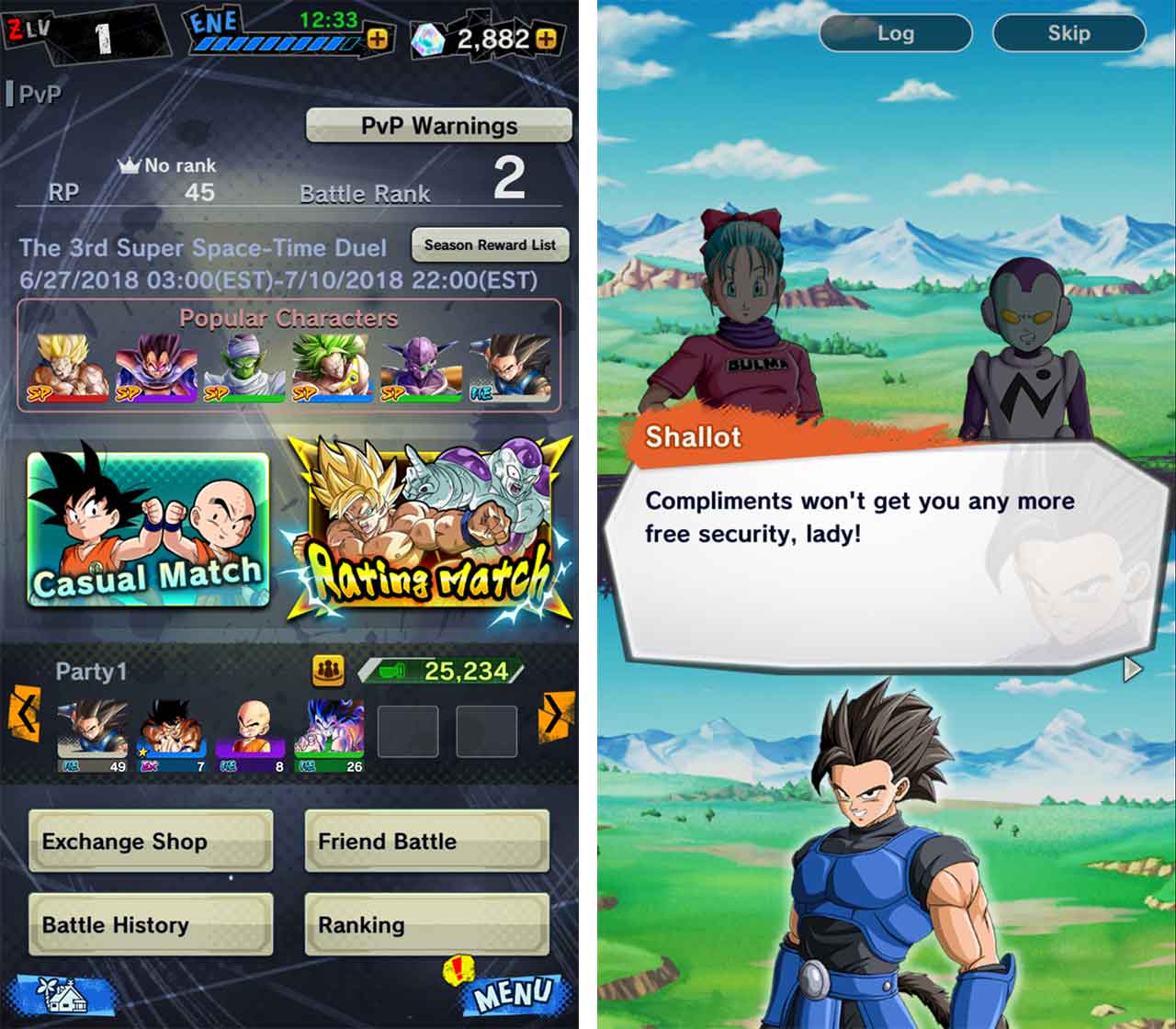 Dragon Ball Legends story