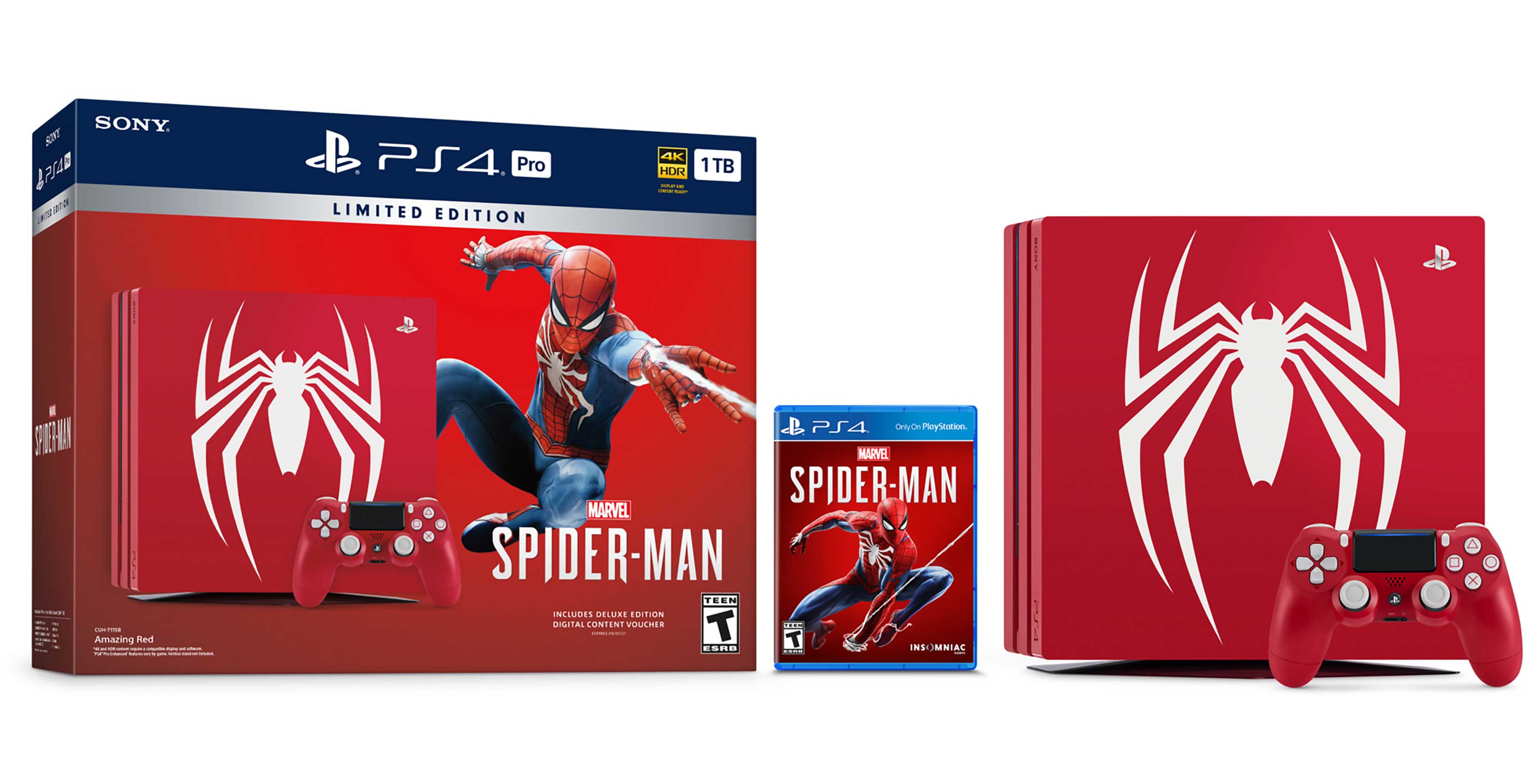 Spider-Man PlayStation 4 Pro
