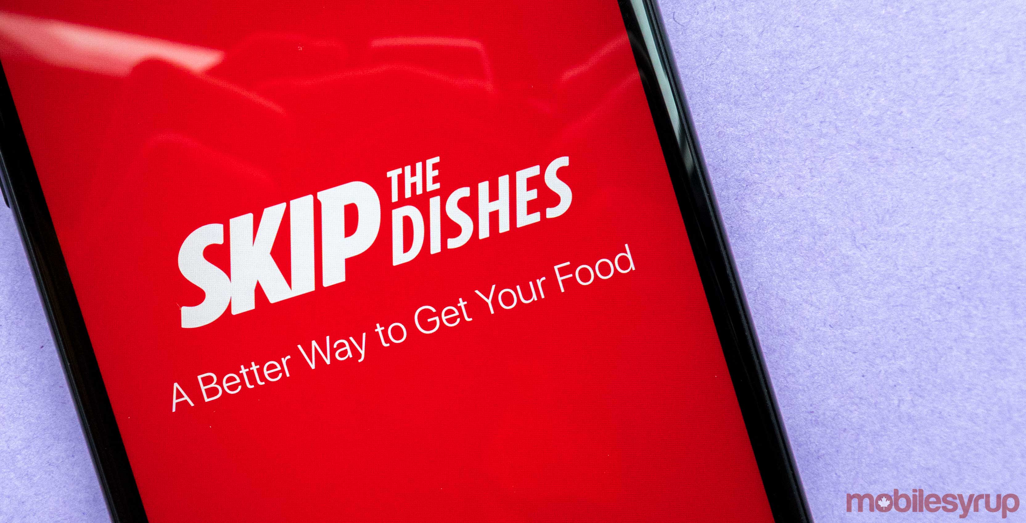 Ordering food online is more popular