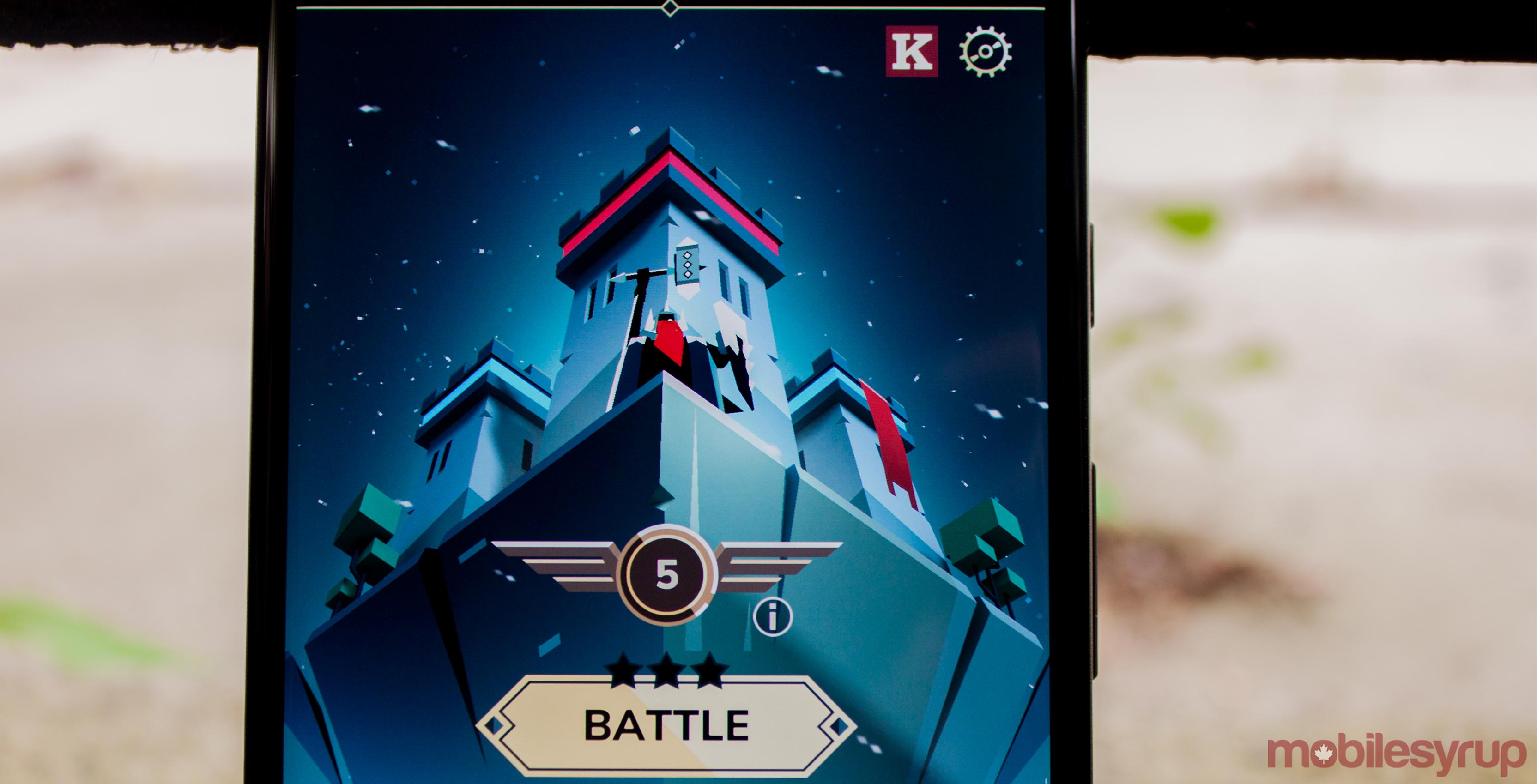Stormbound main menu