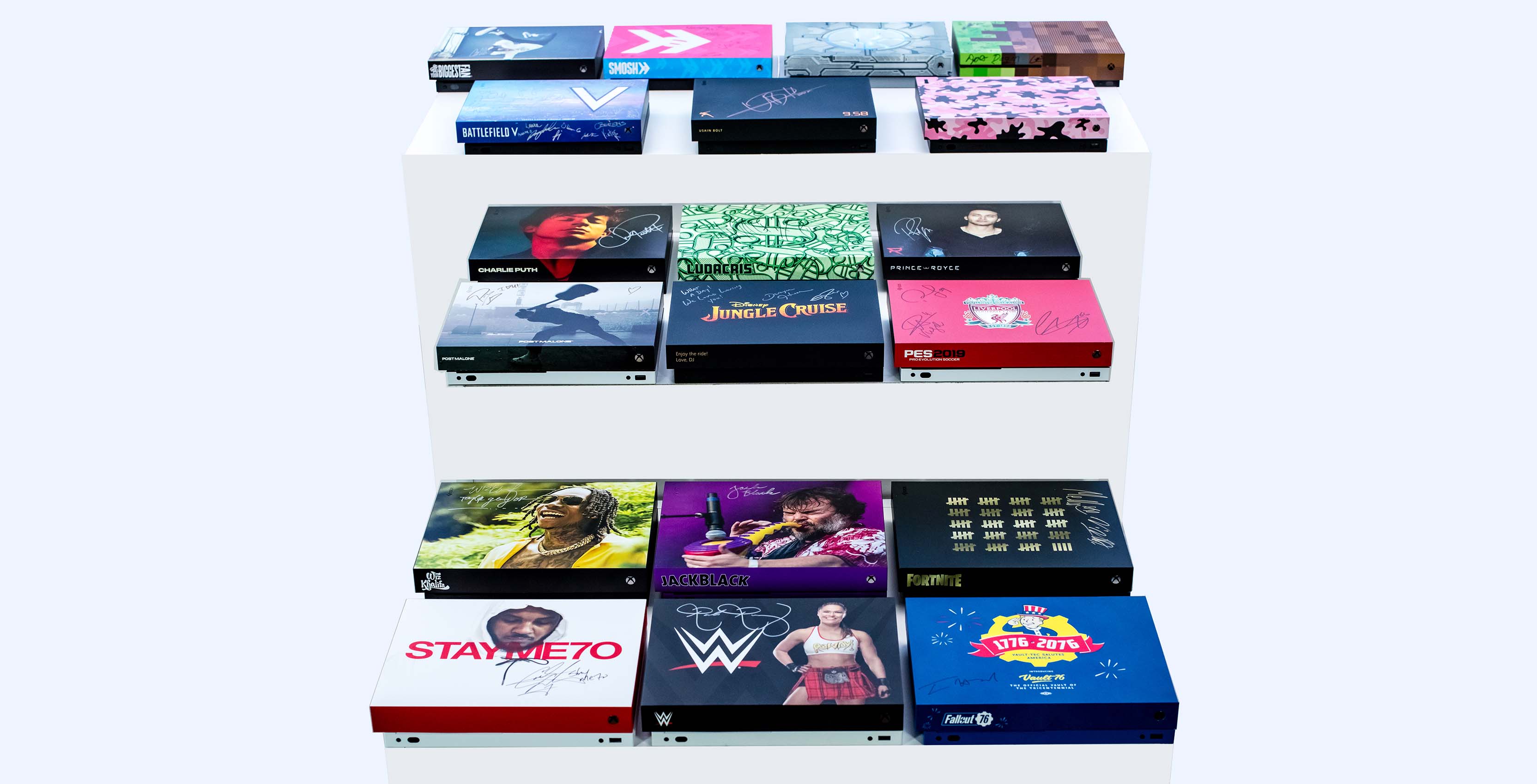 Custom Xbox One X consoles