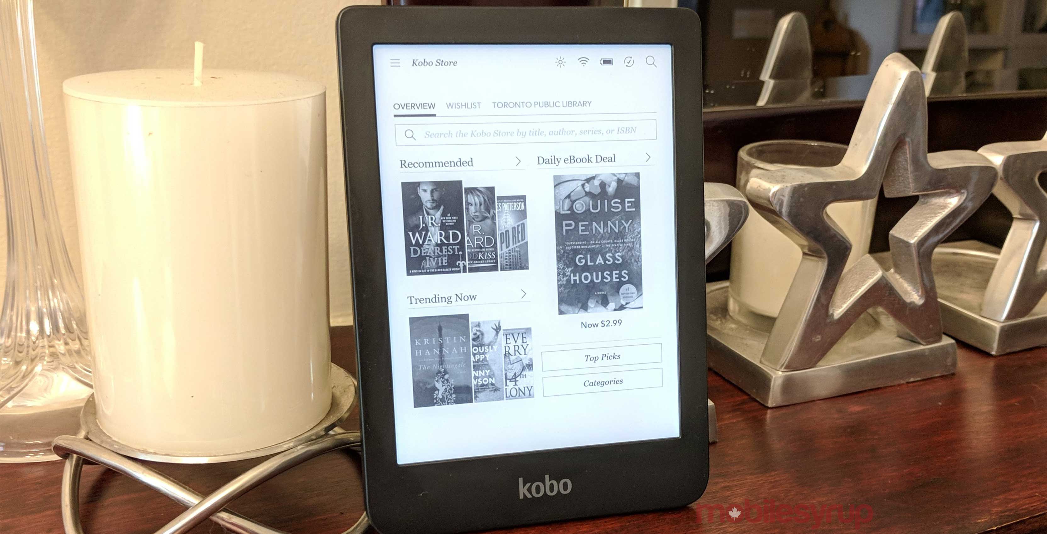 Kobo Clara HD on table