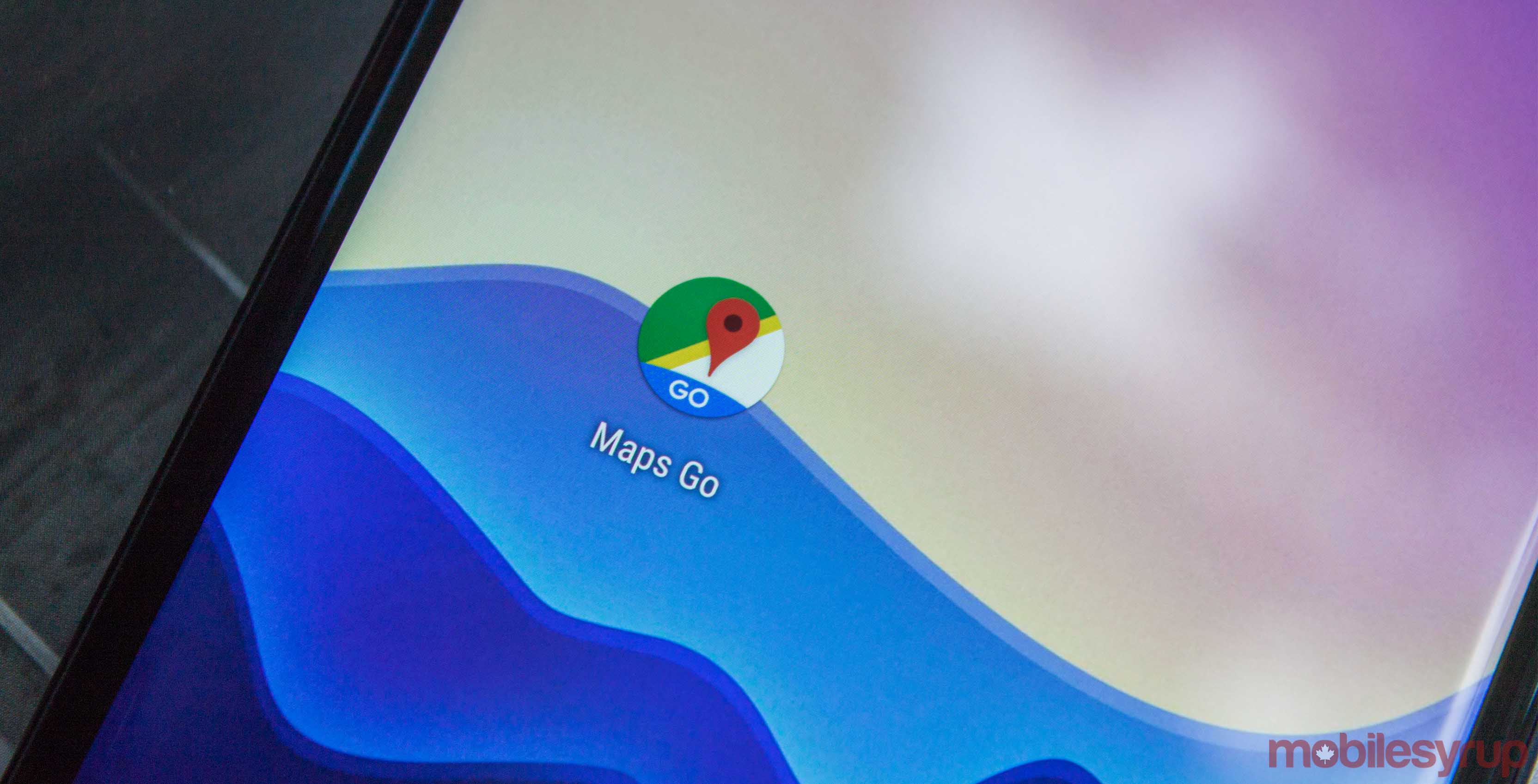 Maps Go app