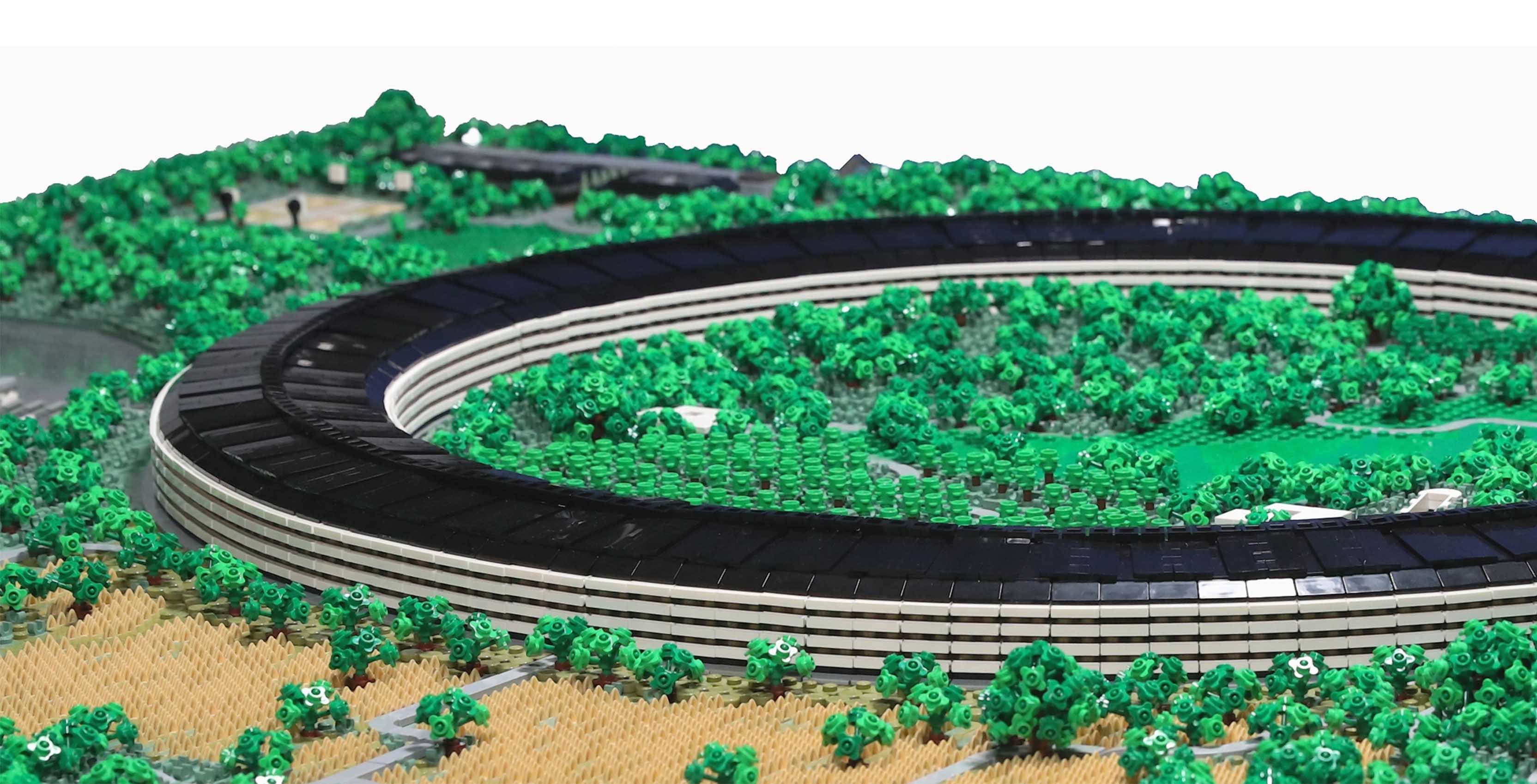 Apple Park in Lego