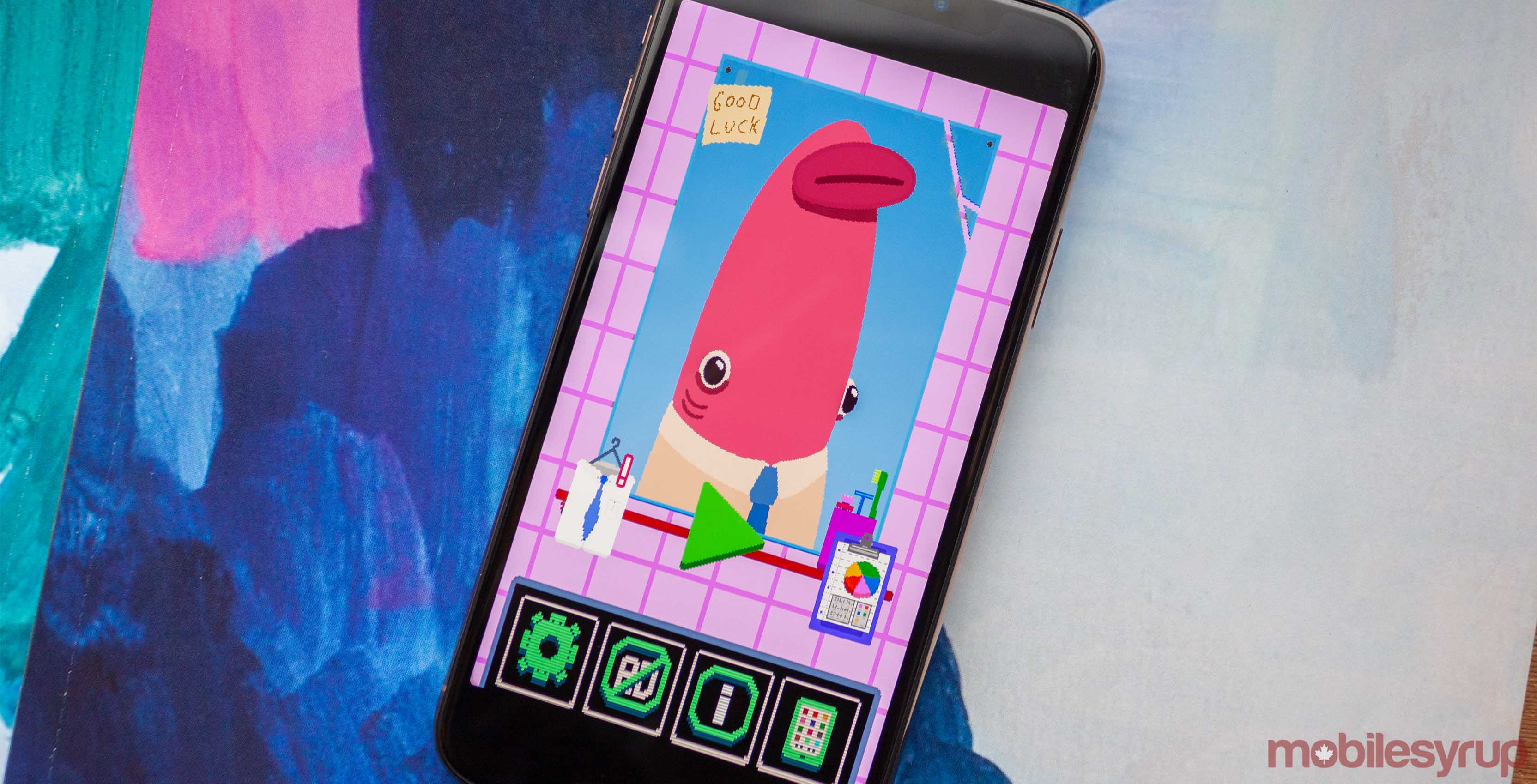Corporate Salmon on iOS