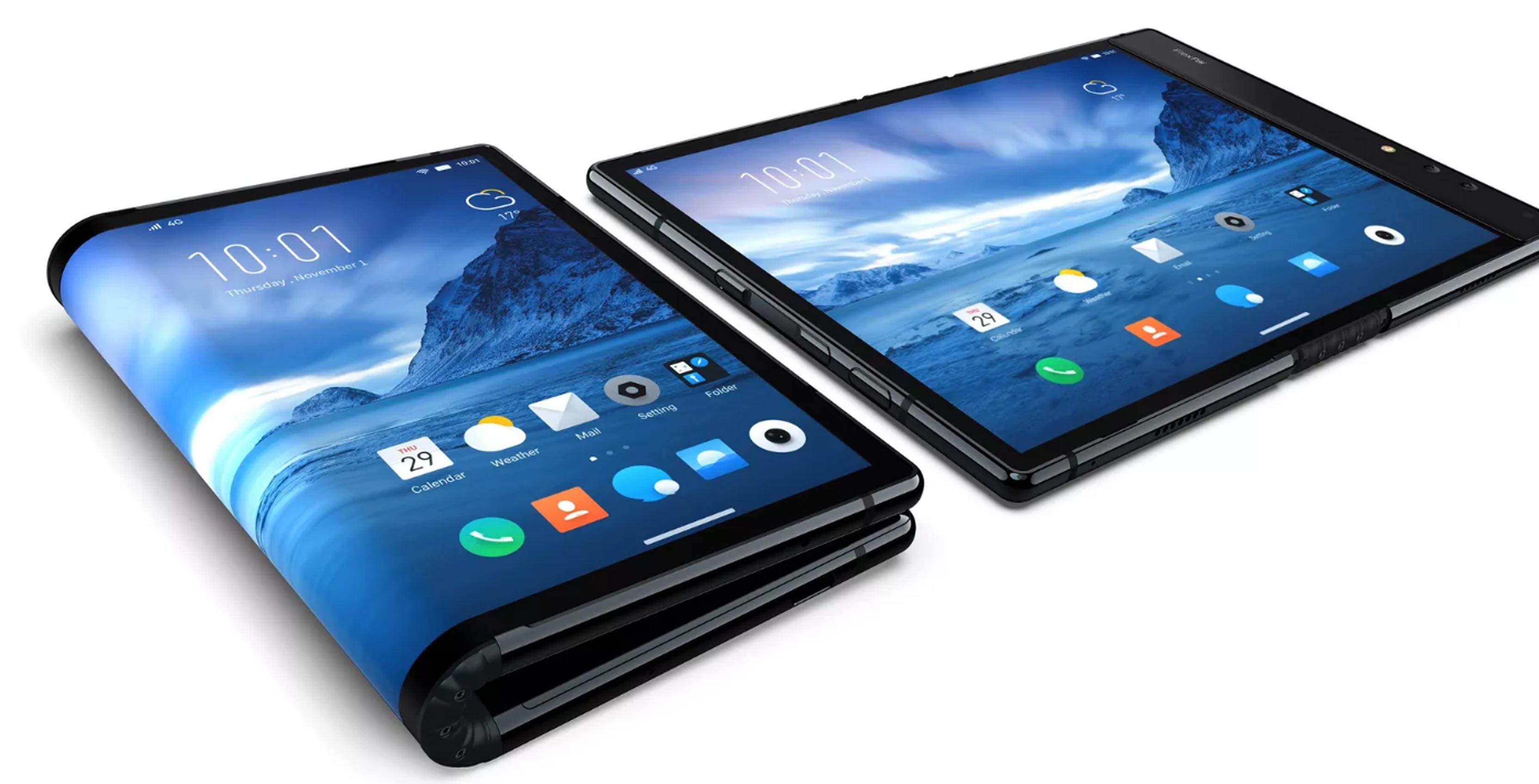 The foldable FlexPai smartphone