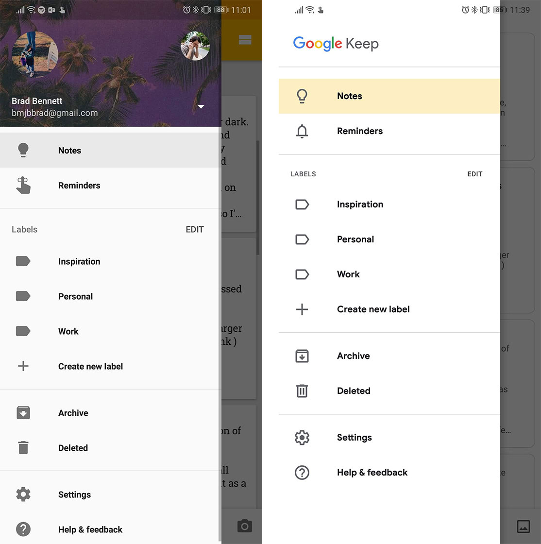 Google Keep is the next app to get Google's modern Material Design