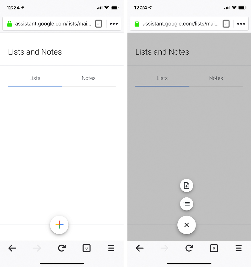 Google app beta teardown reveals new 'Lists and Notes' web app